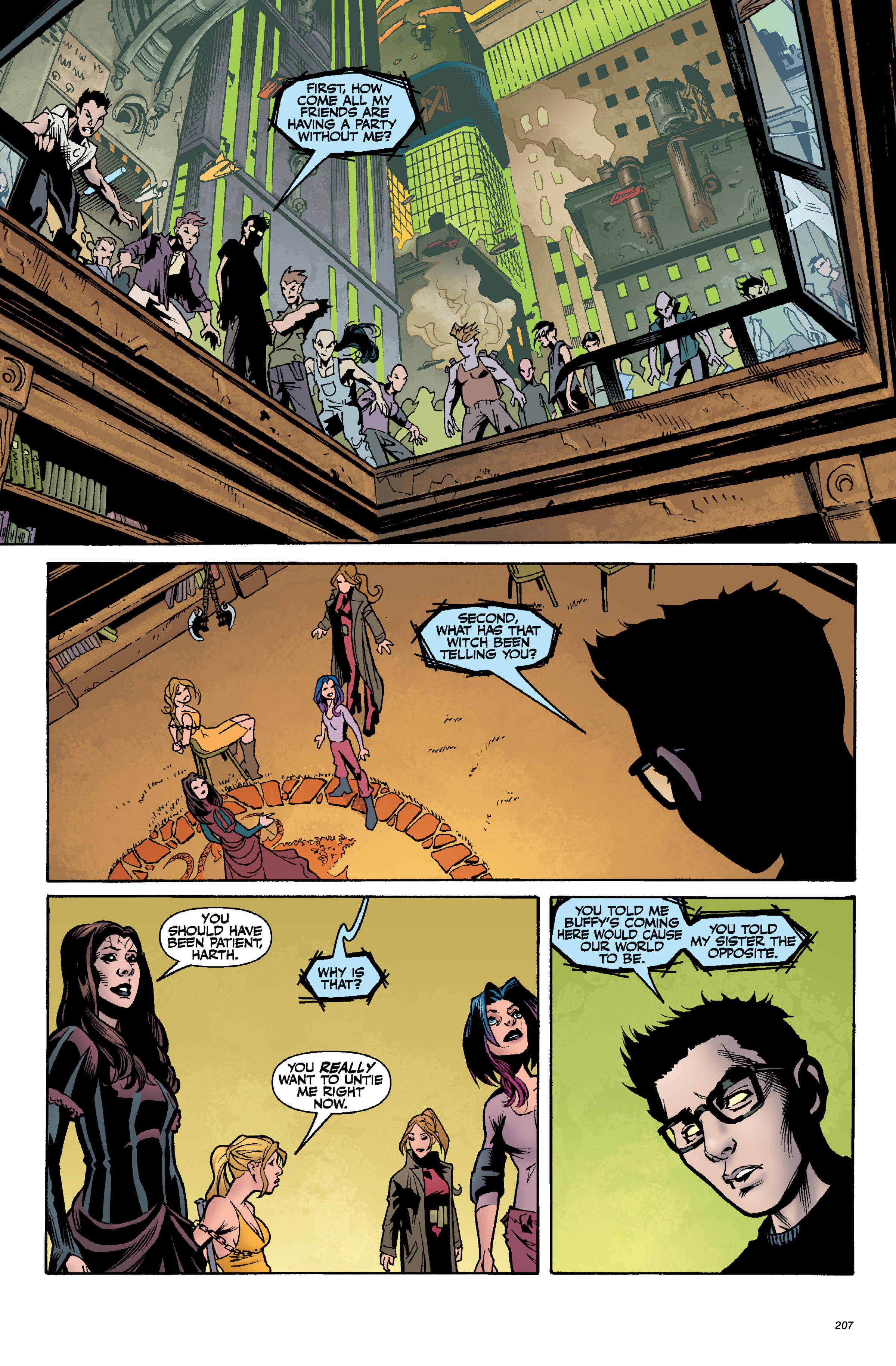 Buffy The Vampire Slayer Season 8: Library Edition (2012-2013) issue Vol. 2 - Page 205