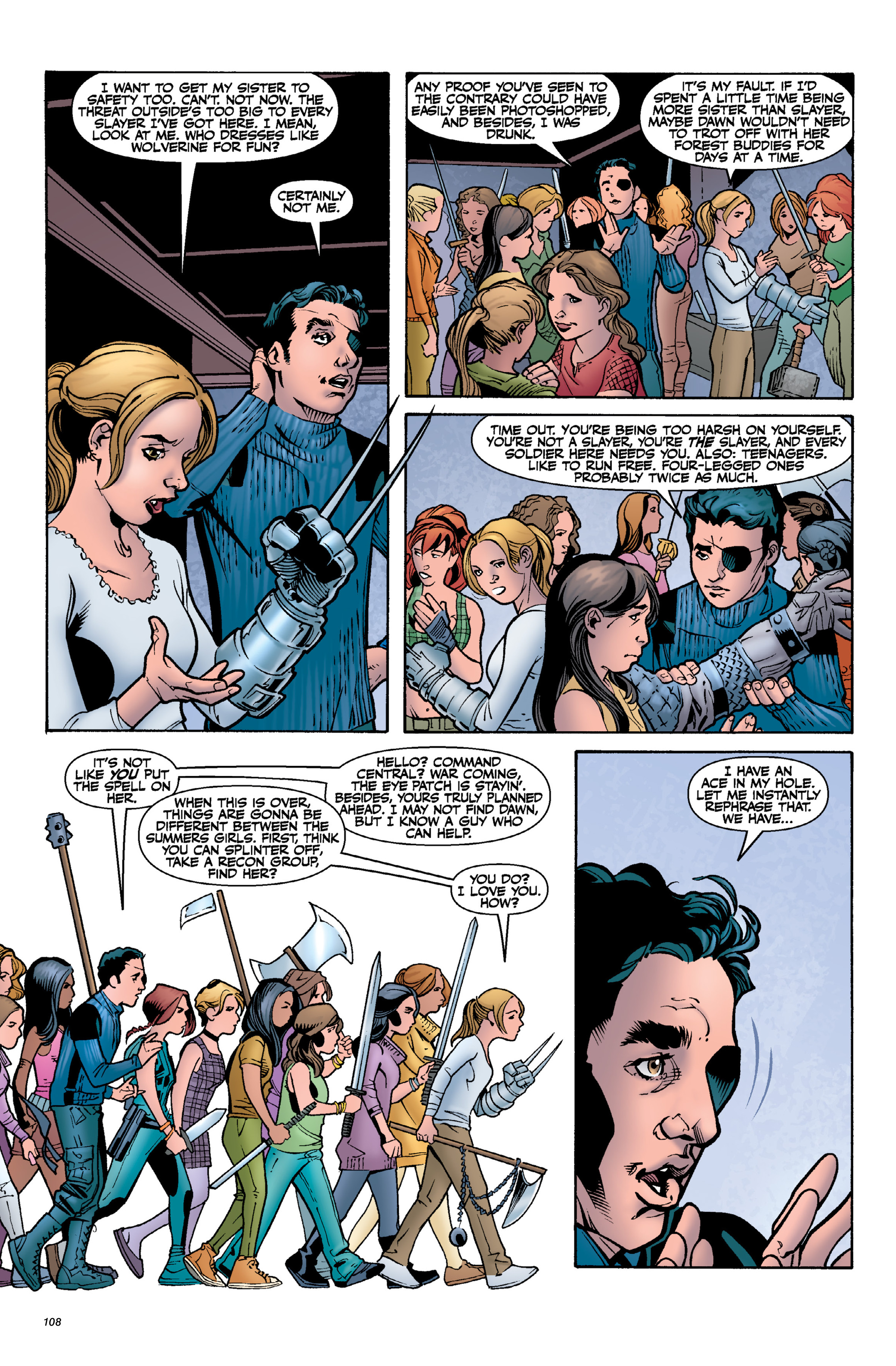 Buffy The Vampire Slayer Season 8: Library Edition (2012-2013) issue Vol. 3 - Page 108