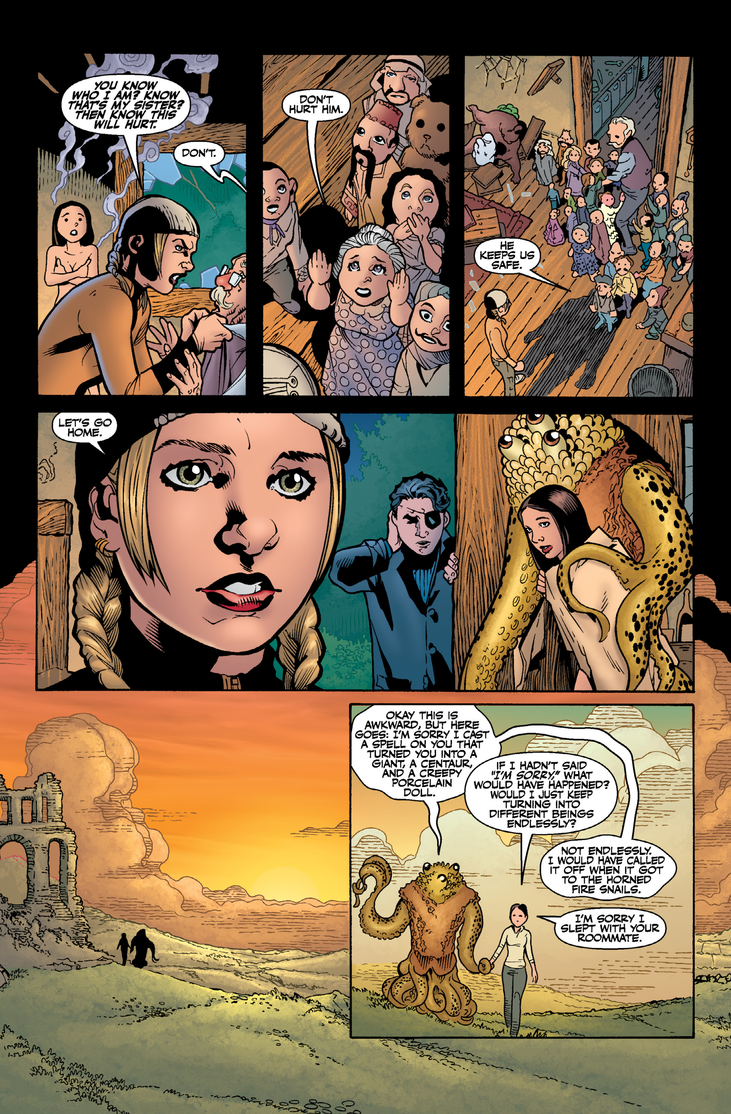 Buffy The Vampire Slayer Season 8: Library Edition (2012-2013) issue Vol. 3 - Page 122