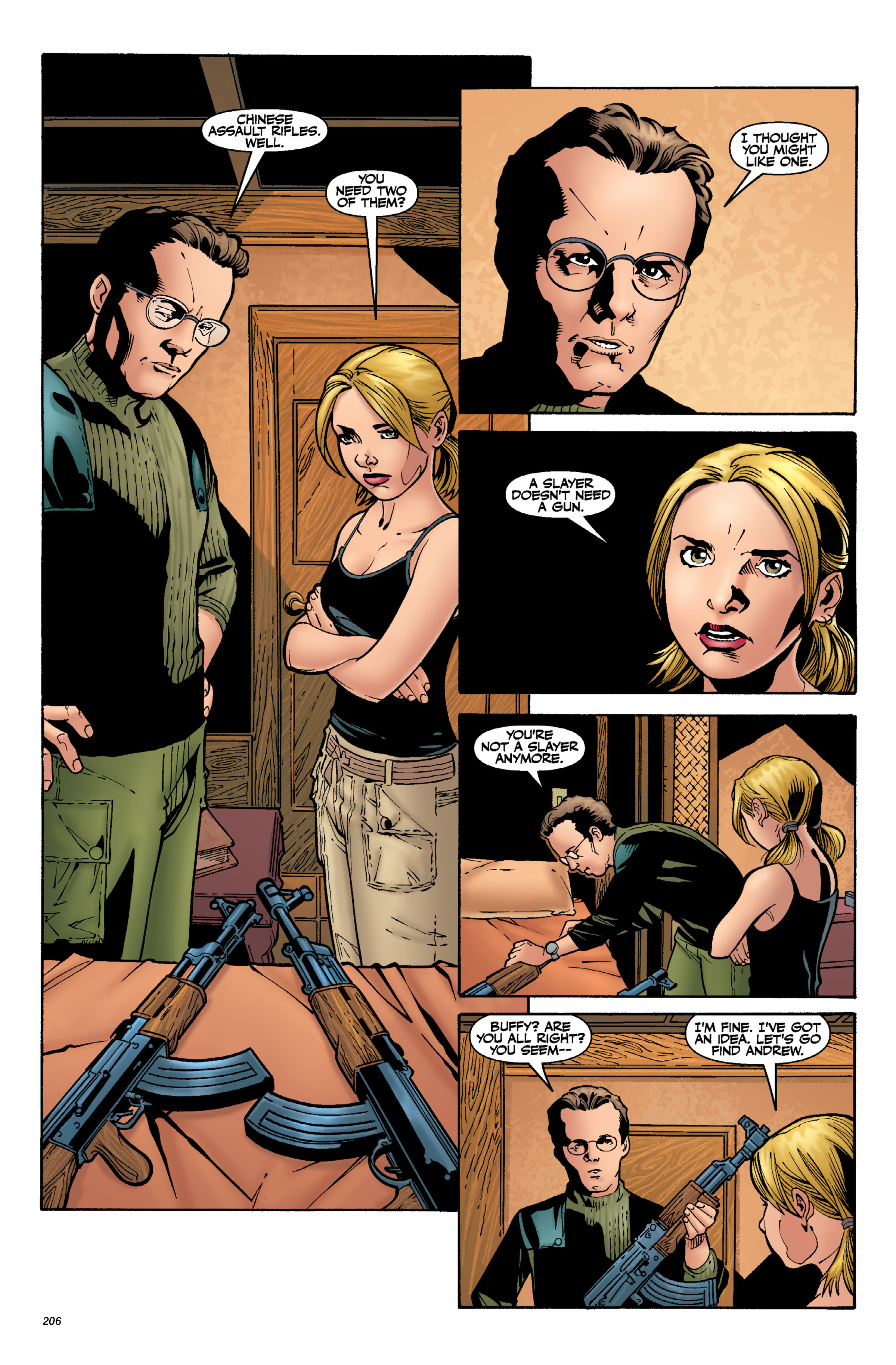 Buffy The Vampire Slayer Season 8: Library Edition (2012-2013) issue Vol. 3 - Page 206