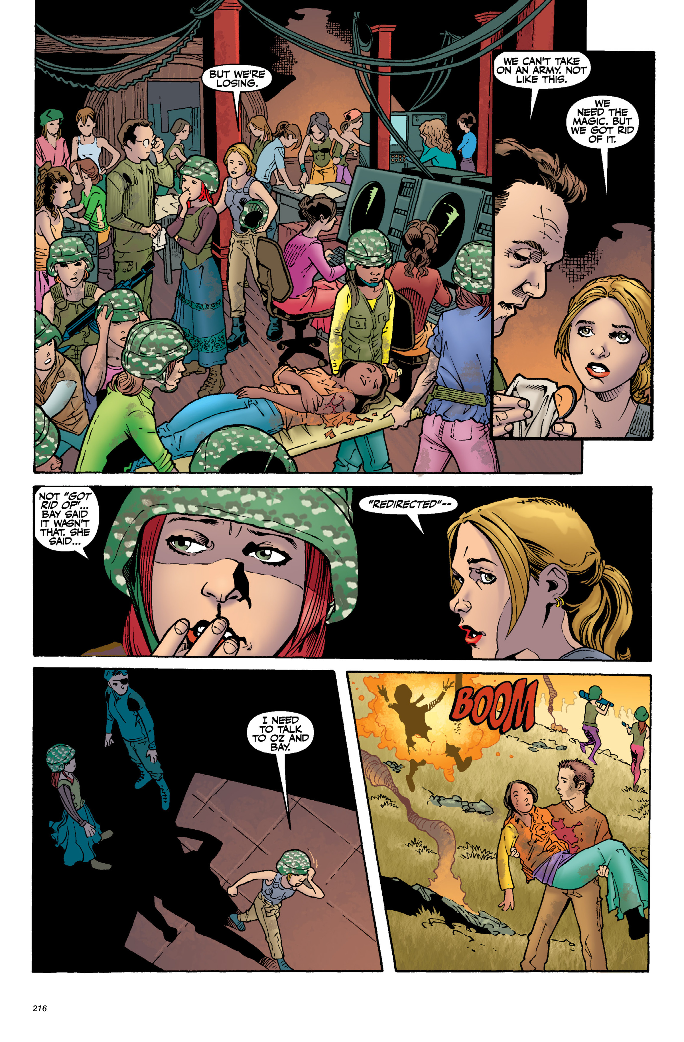 Buffy The Vampire Slayer Season 8: Library Edition (2012-2013) issue Vol. 3 - Page 216