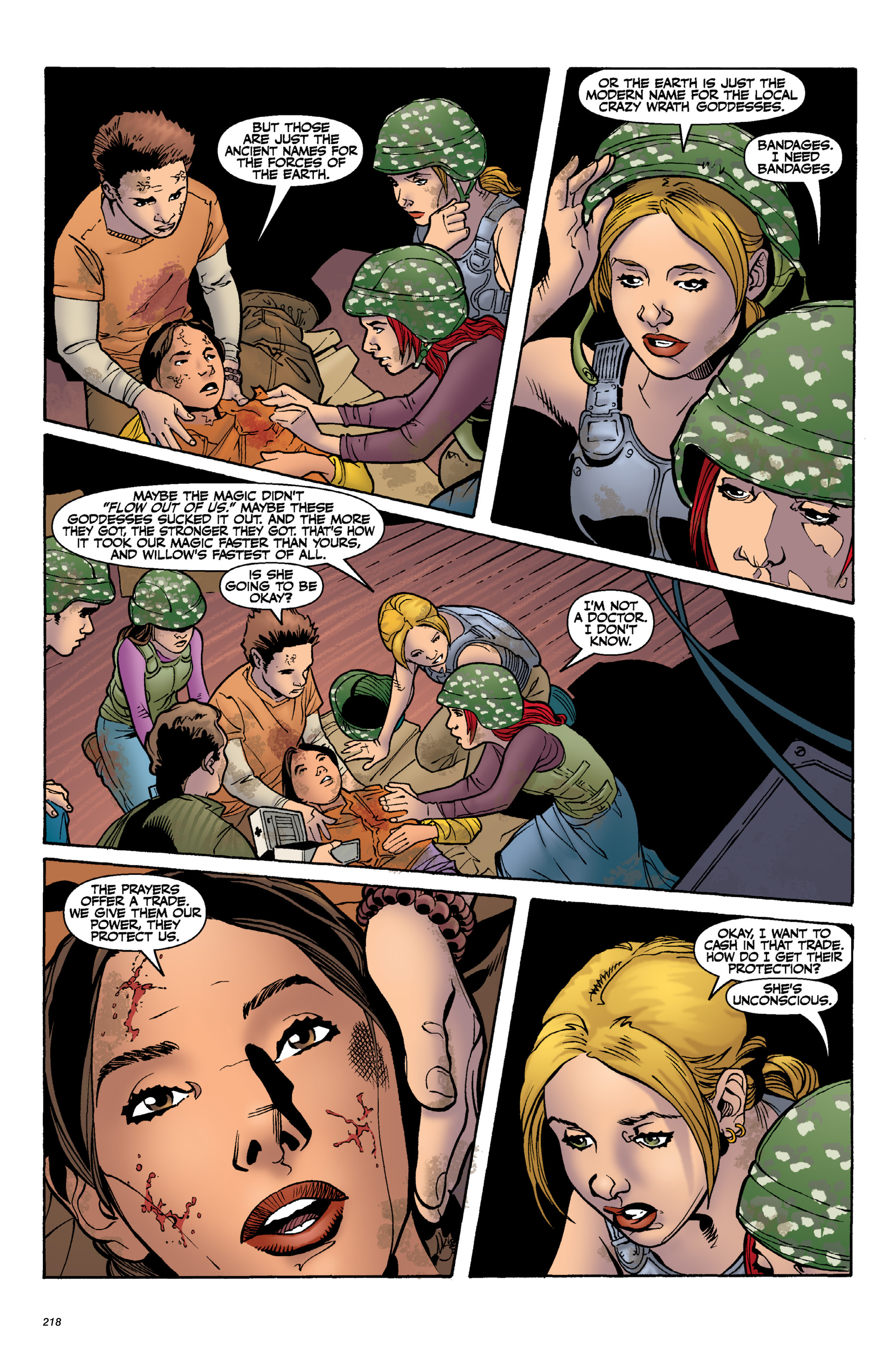 Buffy The Vampire Slayer Season 8: Library Edition (2012-2013) issue Vol. 3 - Page 218