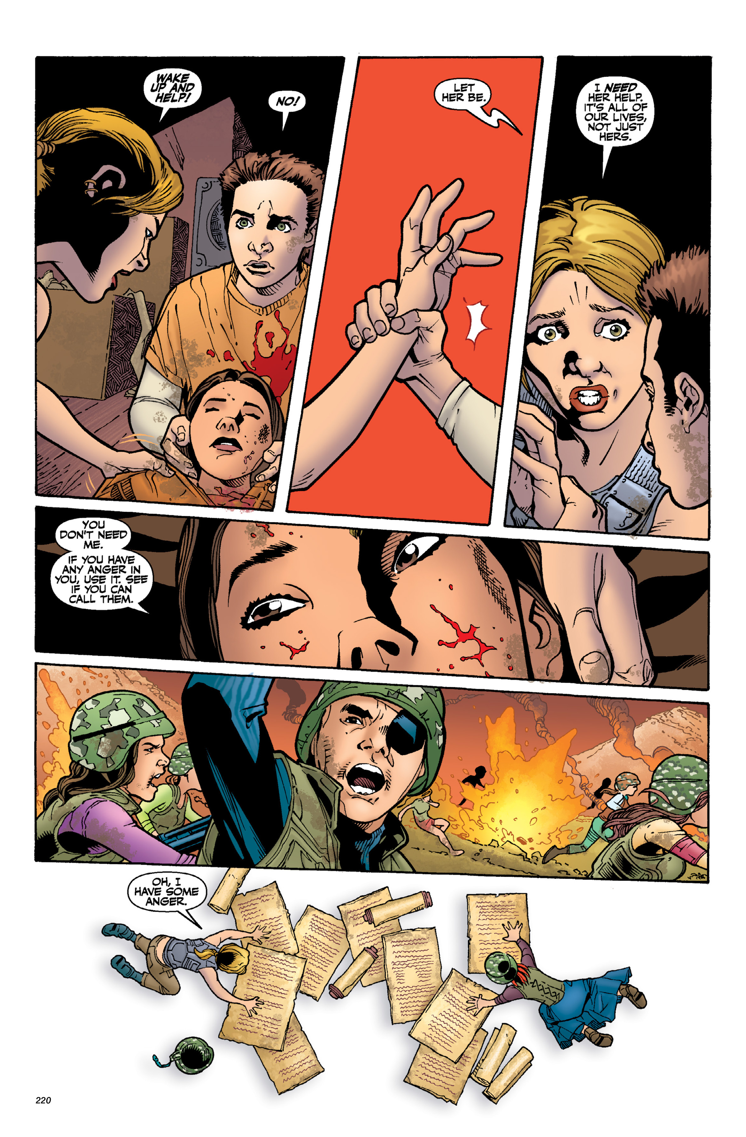 Buffy The Vampire Slayer Season 8: Library Edition (2012-2013) issue Vol. 3 - Page 220