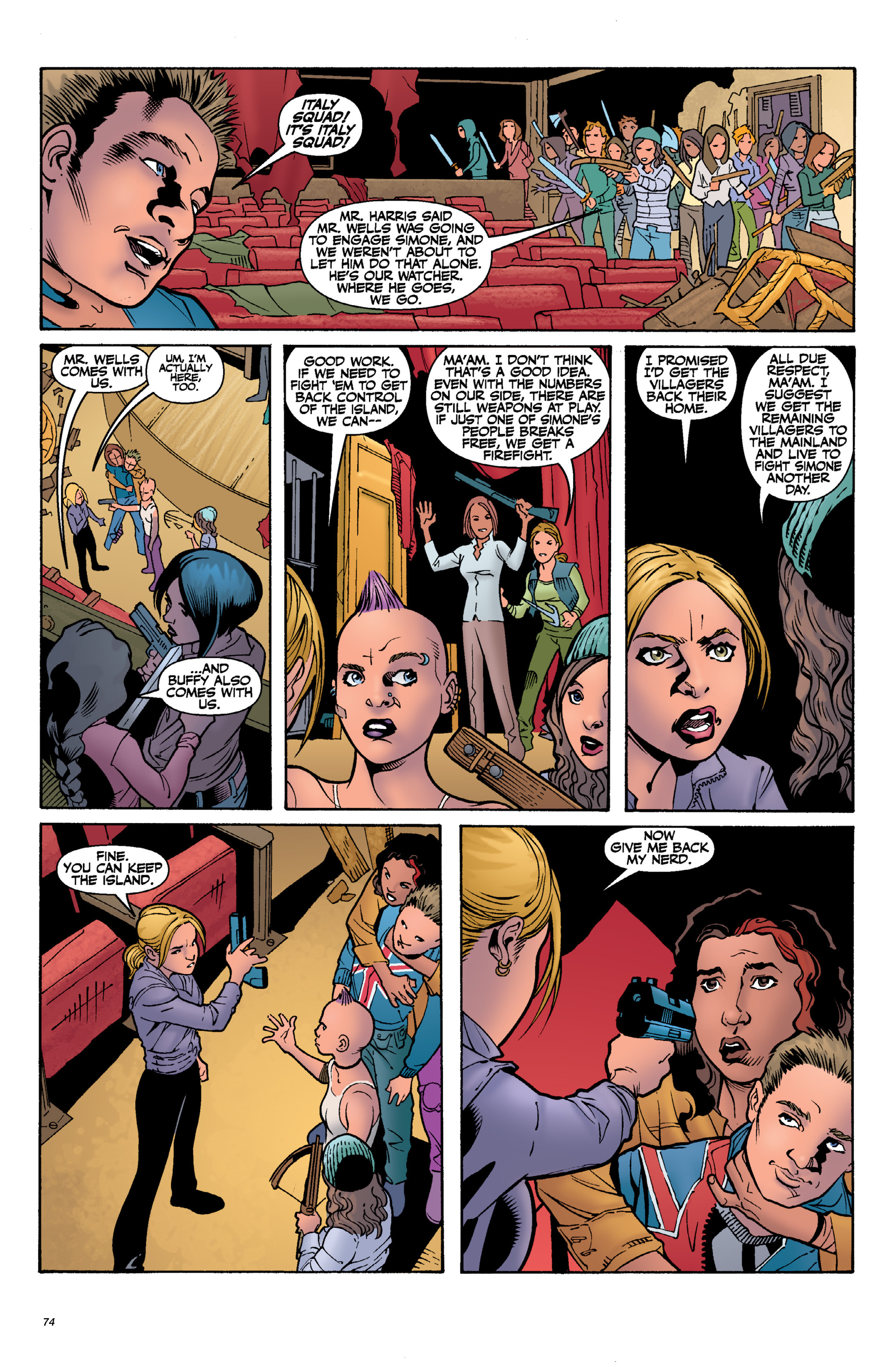 Buffy The Vampire Slayer Season 8: Library Edition (2012-2013) issue Vol. 3 - Page 74