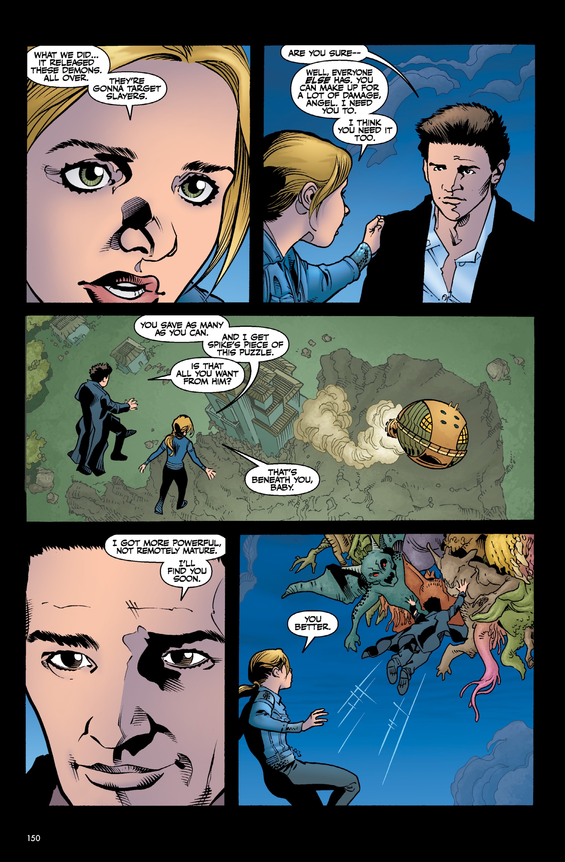 Buffy The Vampire Slayer Season 8: Library Edition (2012-2013) issue Vol. 4 - Page 145