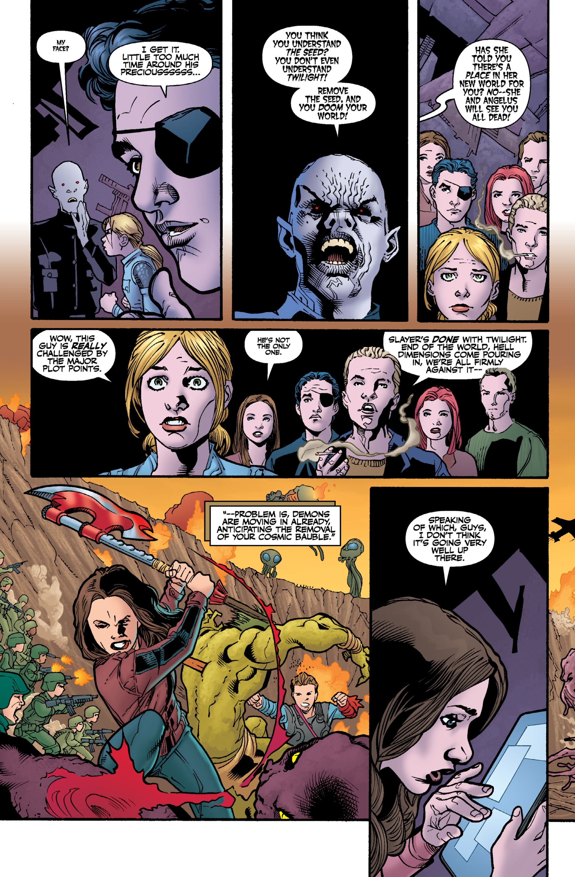 Buffy The Vampire Slayer Season 8: Library Edition (2012-2013) issue Vol. 4 - Page 181