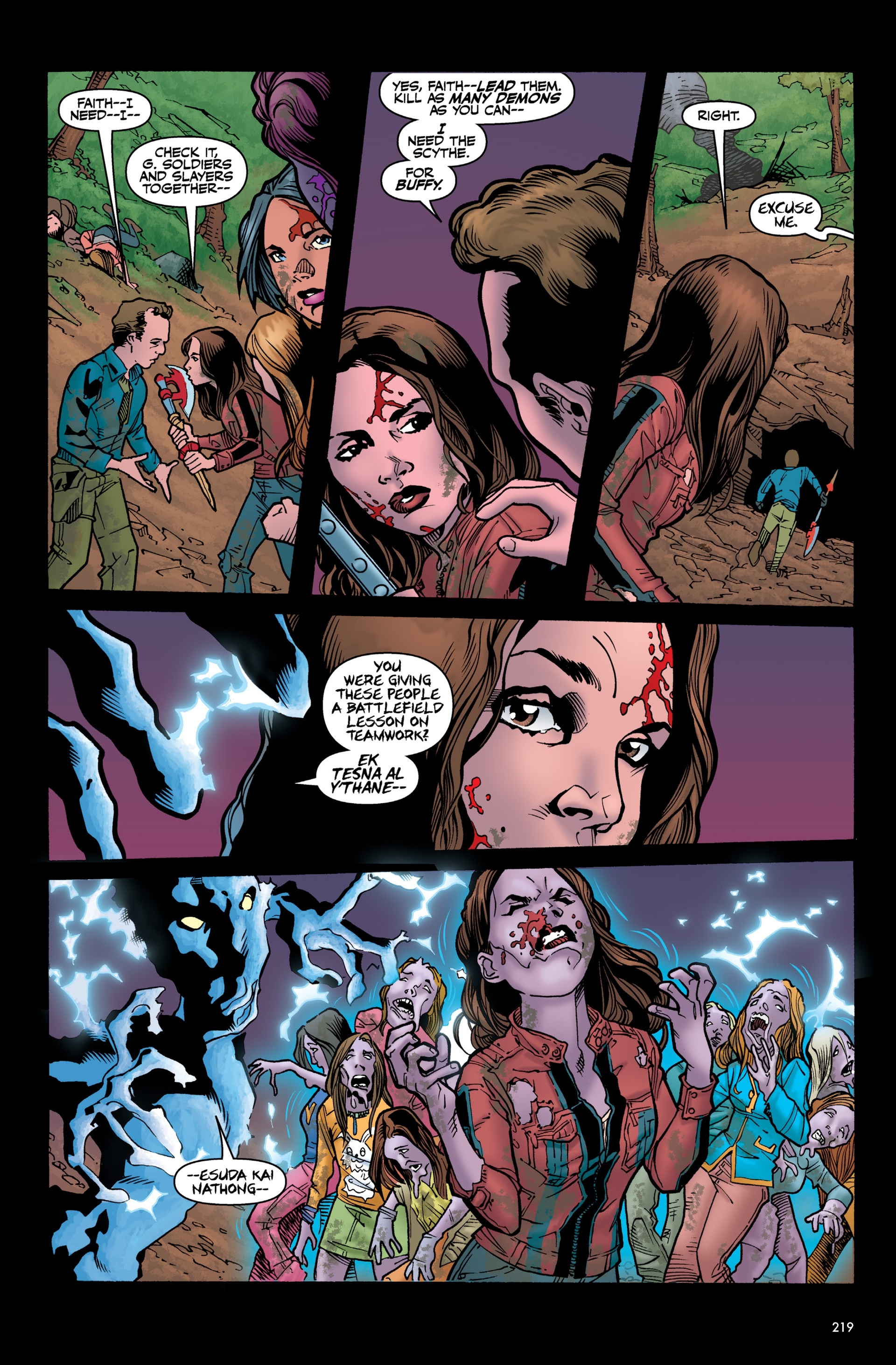 Buffy The Vampire Slayer Season 8: Library Edition (2012-2013) issue Vol. 4 - Page 213