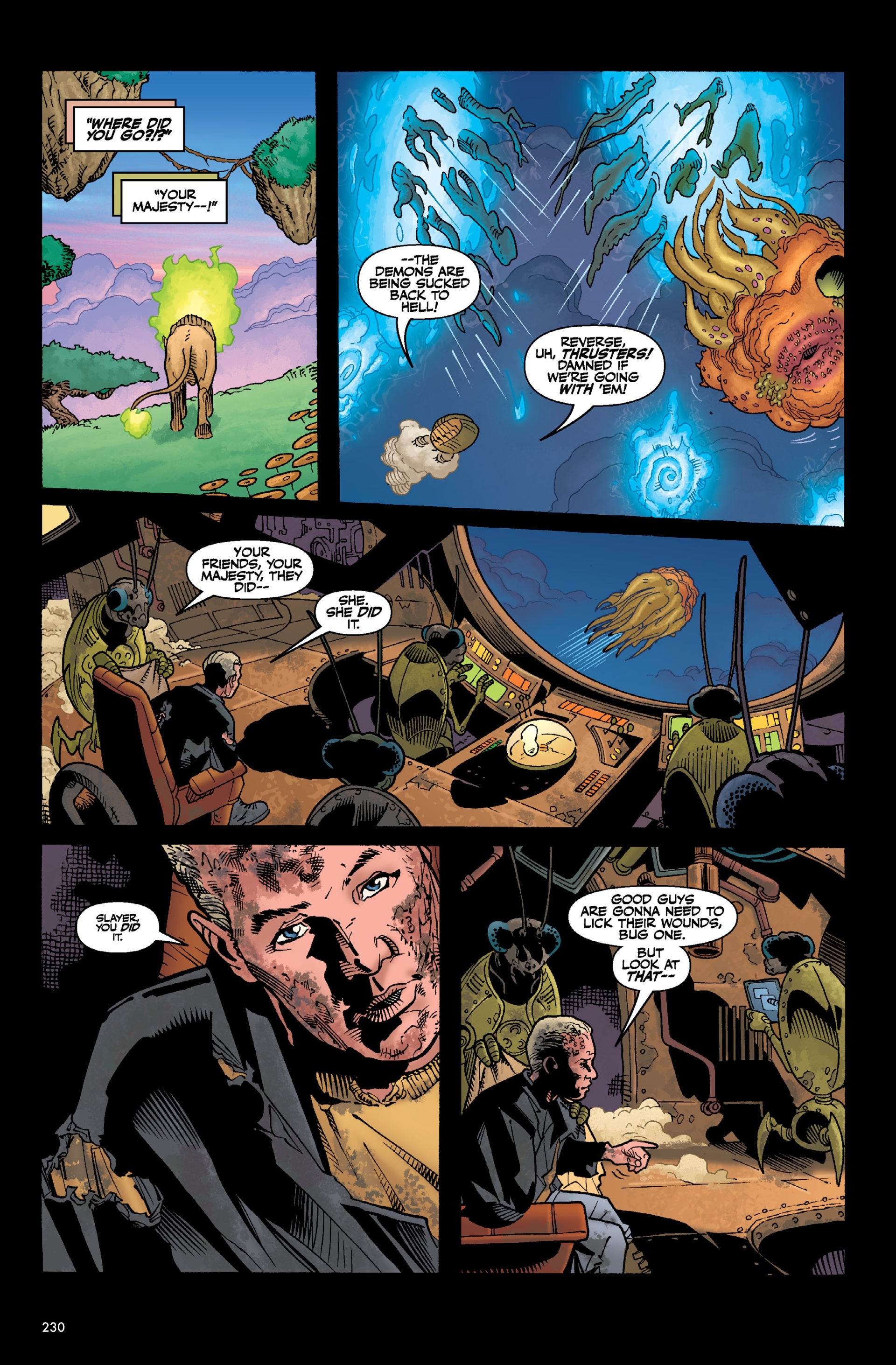 Buffy The Vampire Slayer Season 8: Library Edition (2012-2013) issue Vol. 4 - Page 223