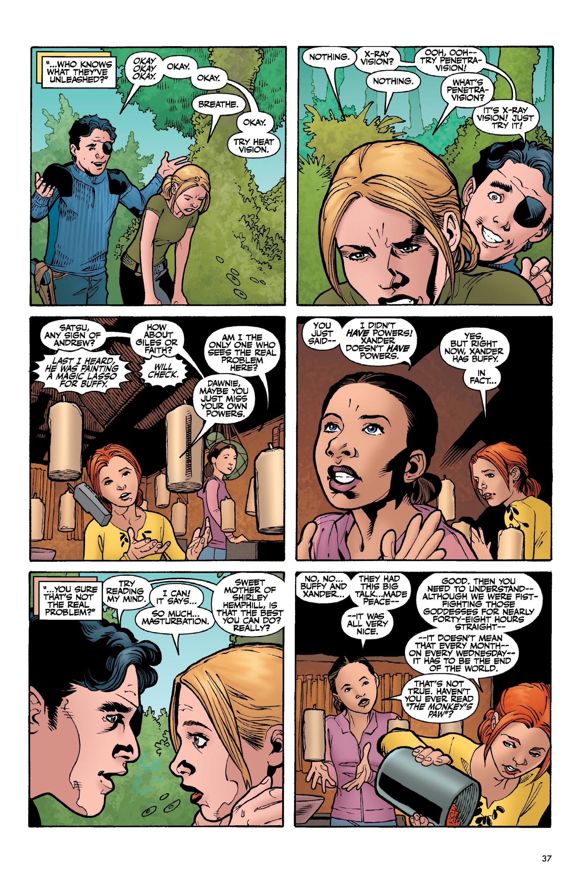 Buffy The Vampire Slayer Season 8: Library Edition (2012-2013) issue Vol. 4 - Page 37