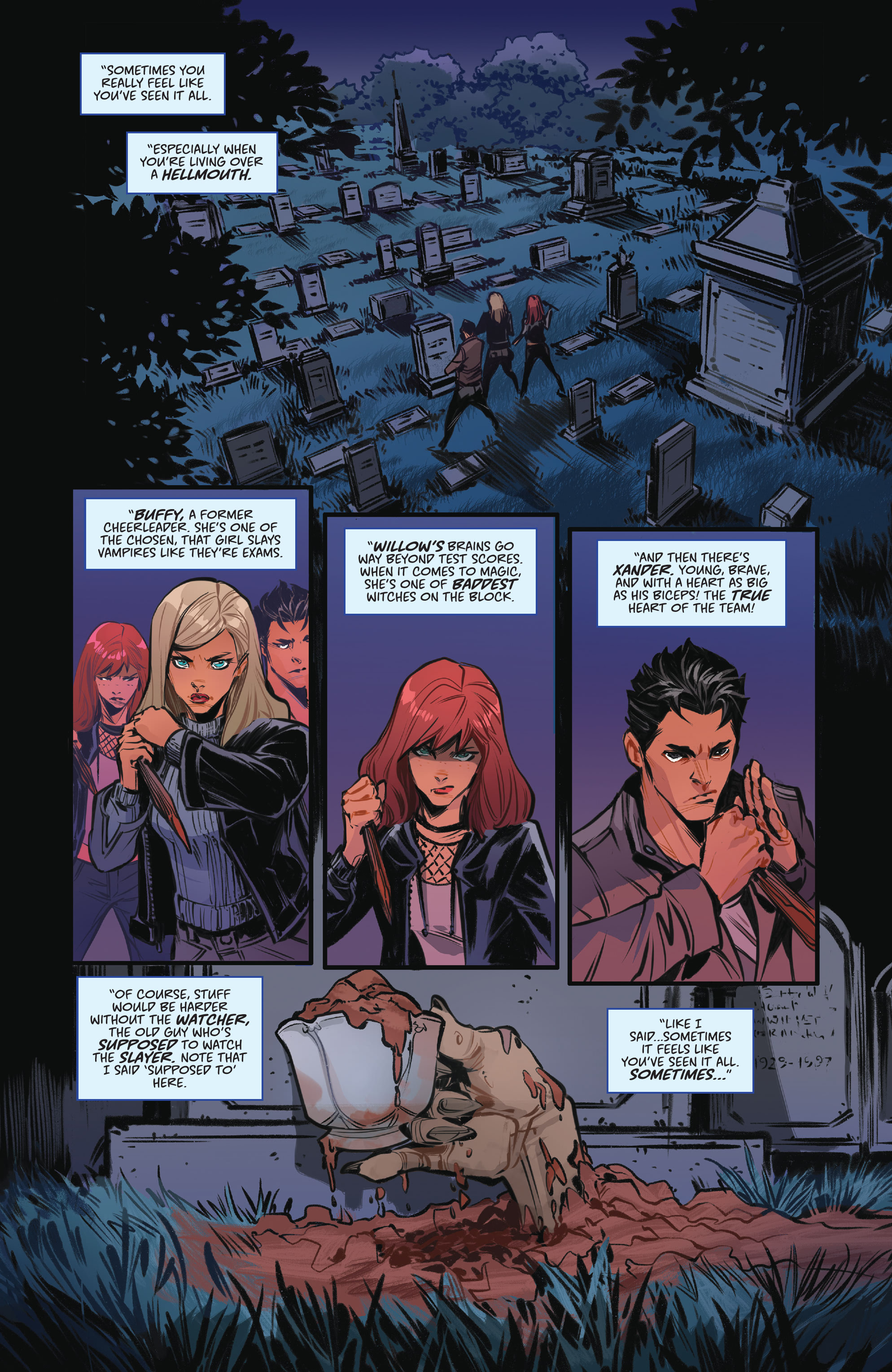 Buffy the Vampire Slayer: Tea Time (2021-): Chapter 1 - Page 3