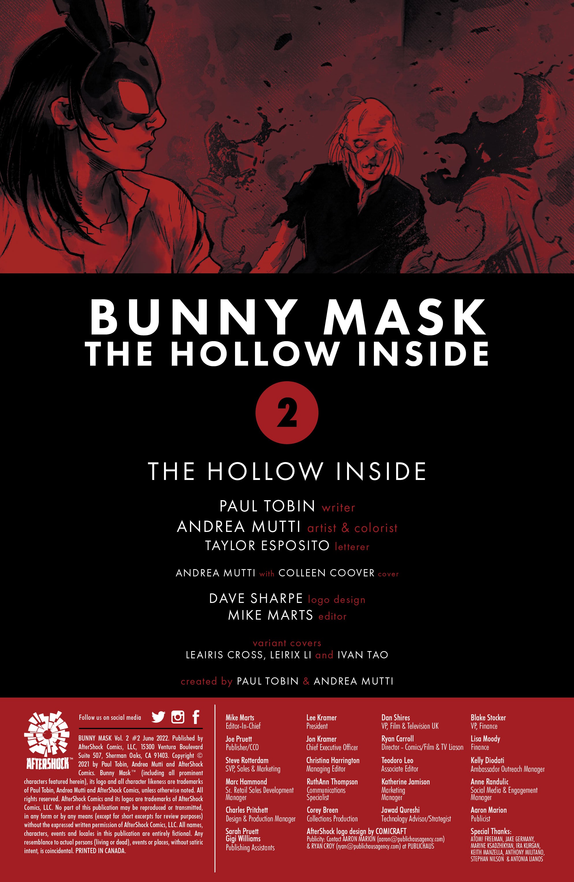 Bunny Mask: The Hollow Inside (2022-): Chapter 2.1 - Page 2