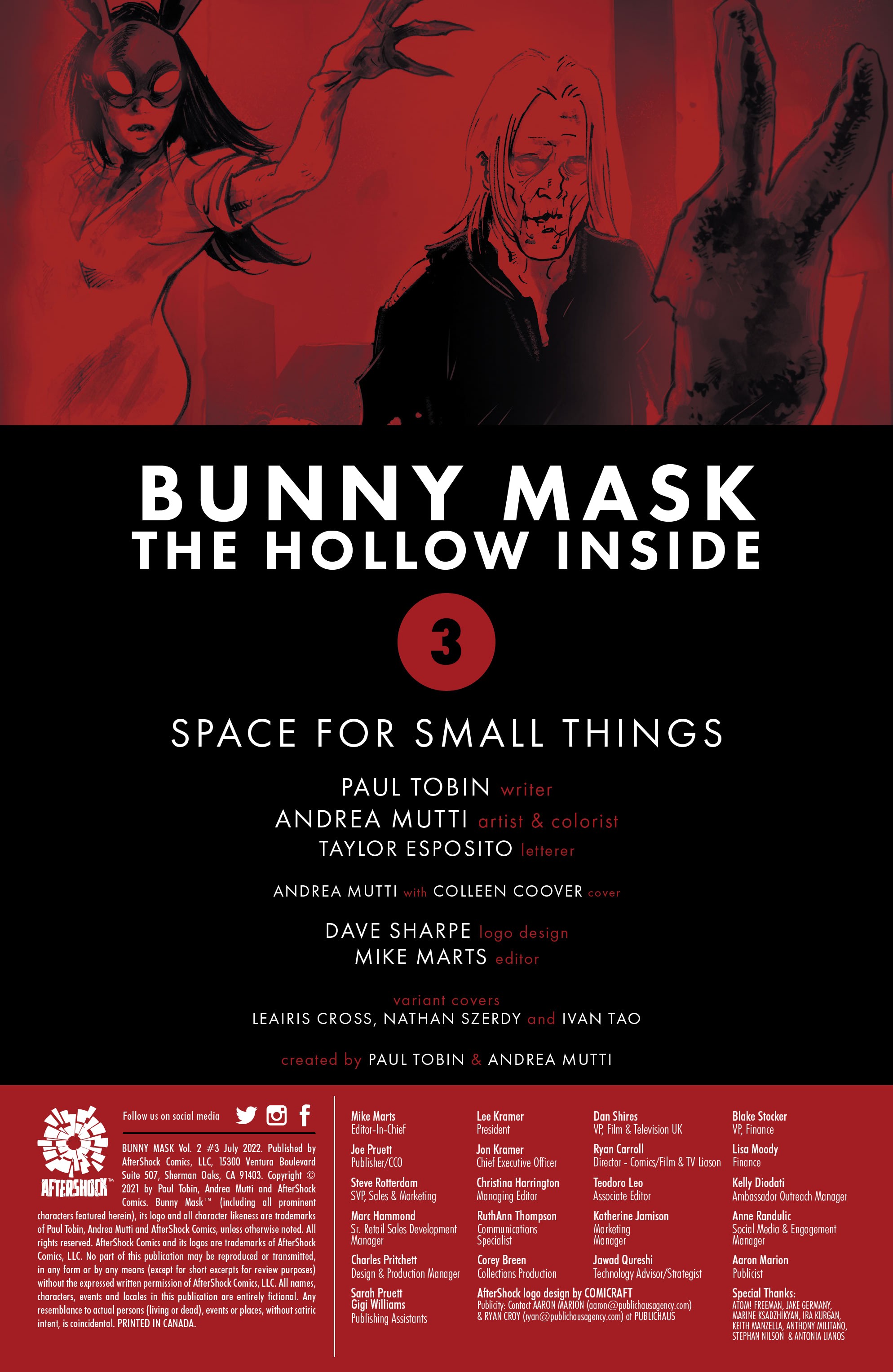 Bunny Mask: The Hollow Inside (2022-): Chapter 3 - Page 2
