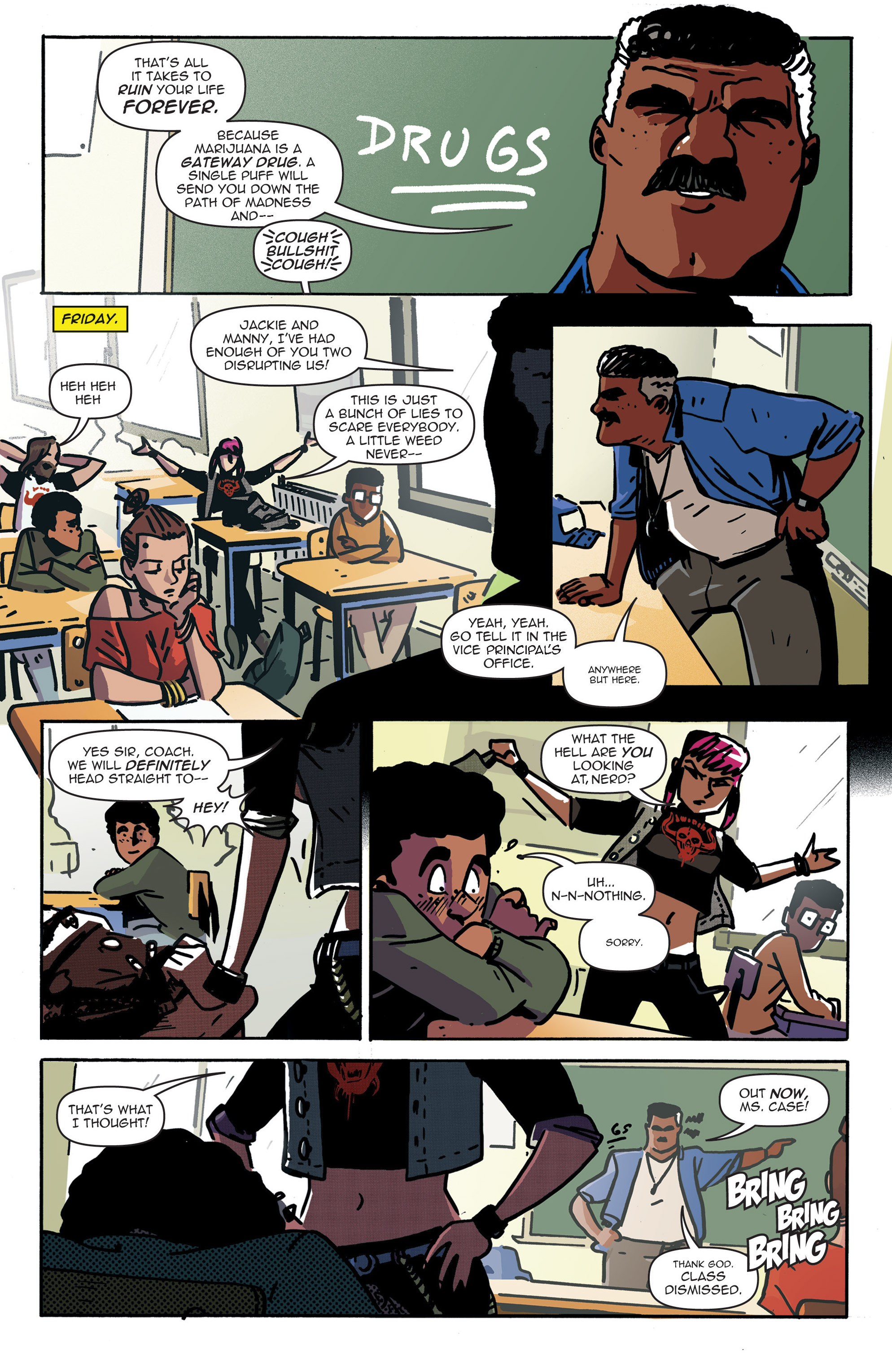 <{ $series->title }} issue 1 - Page 5