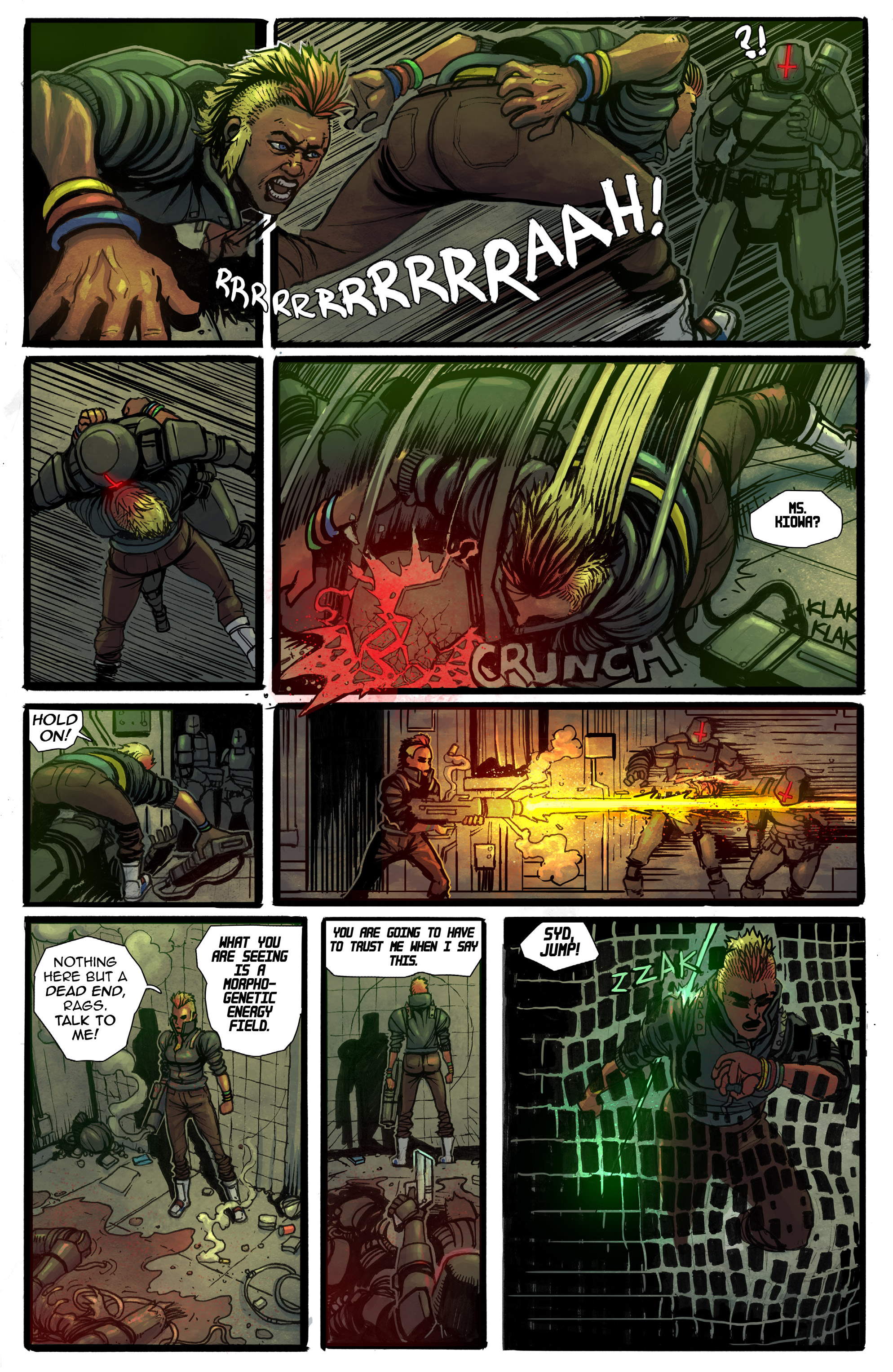 <{ $series->title }} issue 1 - Page 18