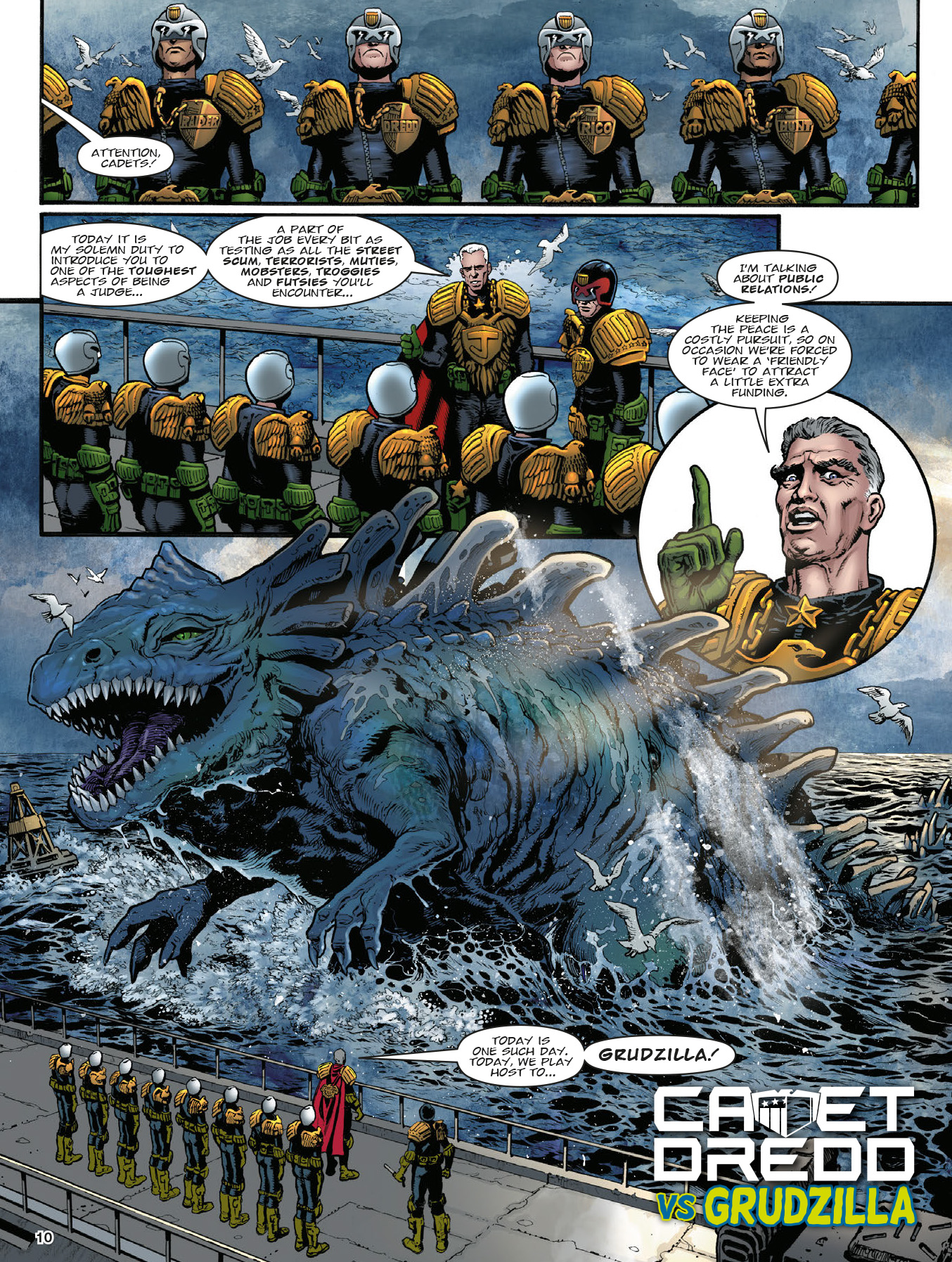 Cadet Dredd: Tooth and Claw (2024): Chapter 1 - Page 12