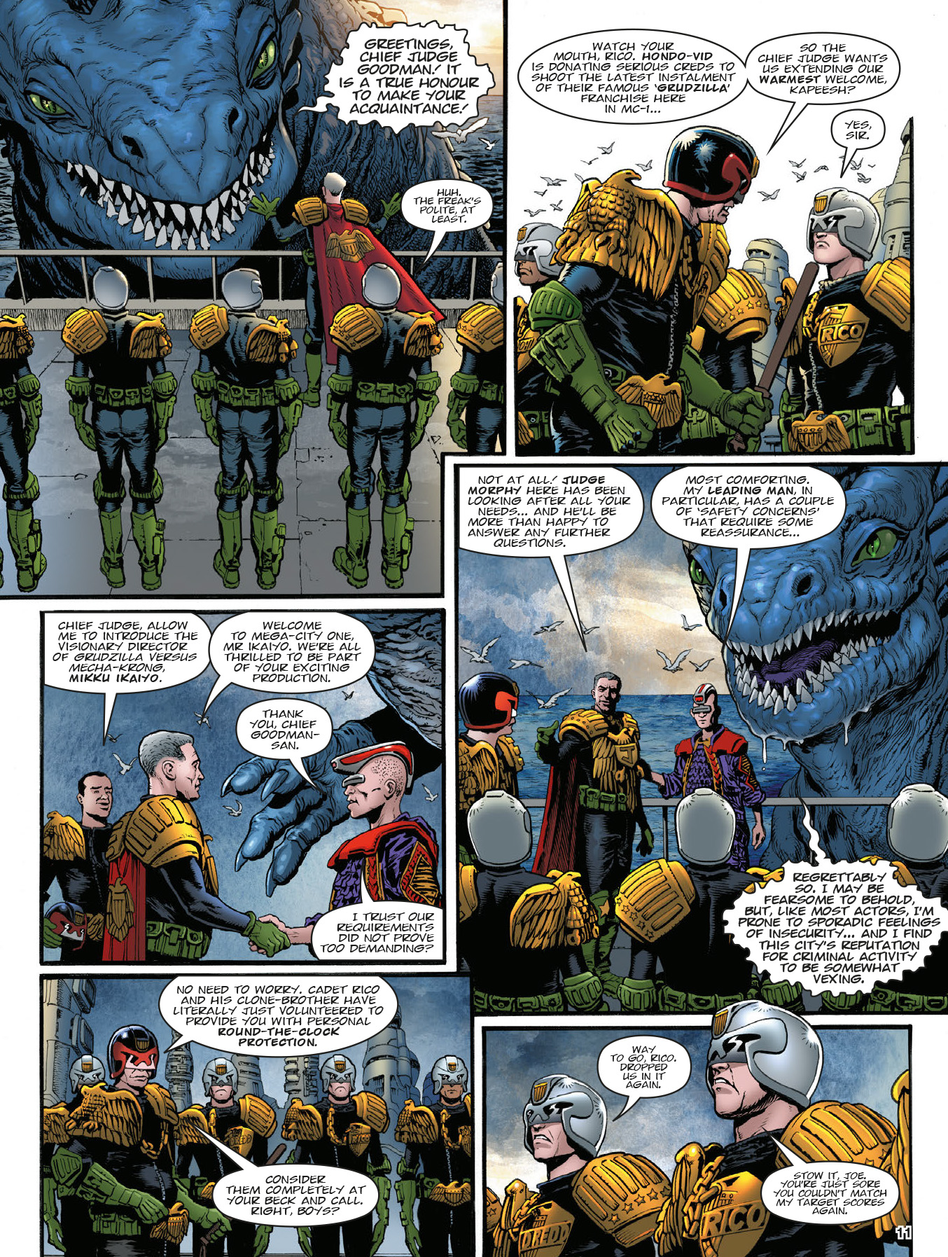 Cadet Dredd: Tooth and Claw (2024): Chapter 1 - Page 13