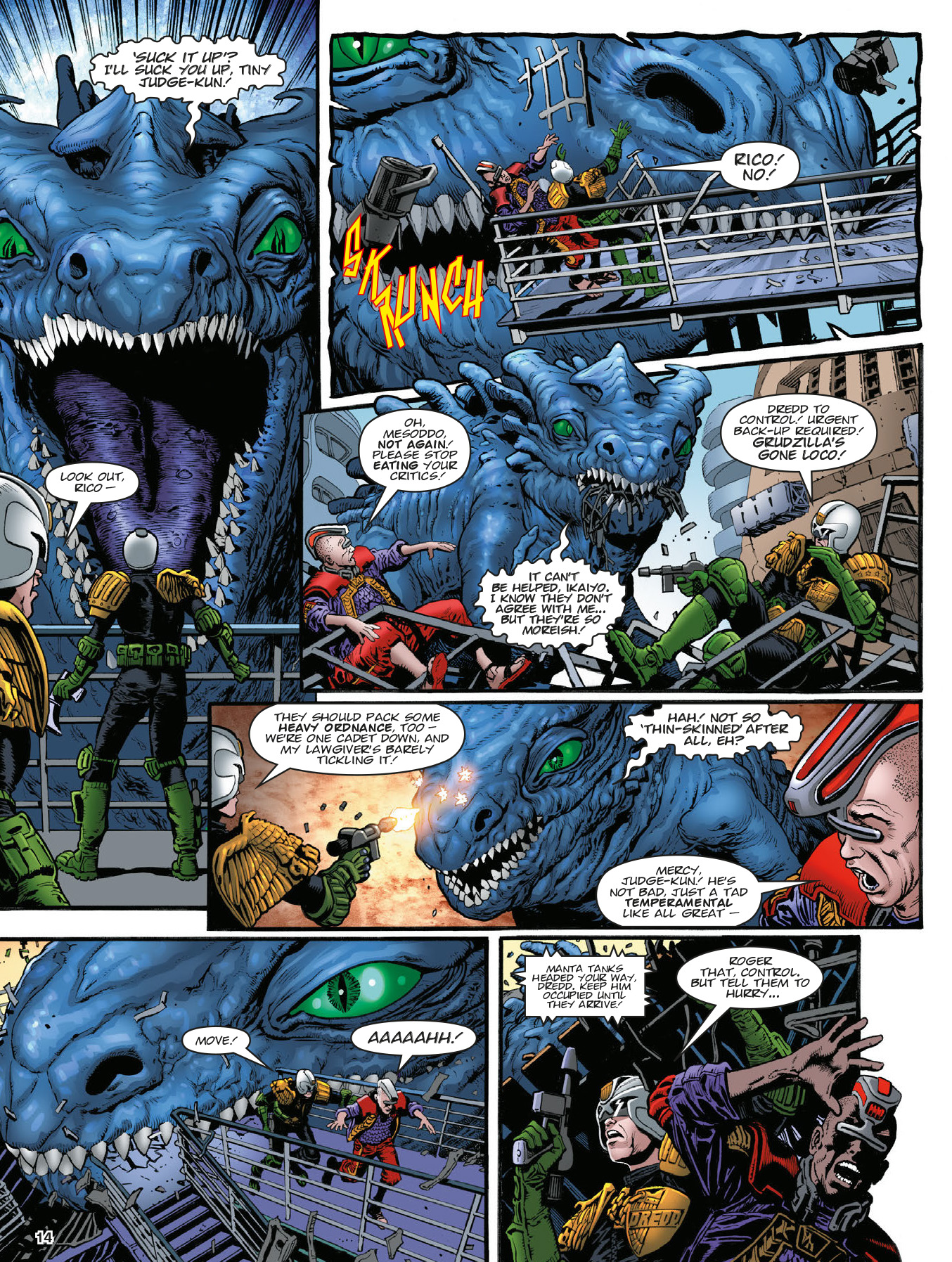 Cadet Dredd: Tooth and Claw (2024): Chapter 1 - Page 16