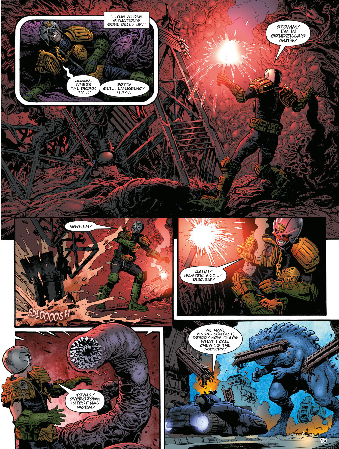 Cadet Dredd: Tooth and Claw (2024): Chapter 1 - Page 17
