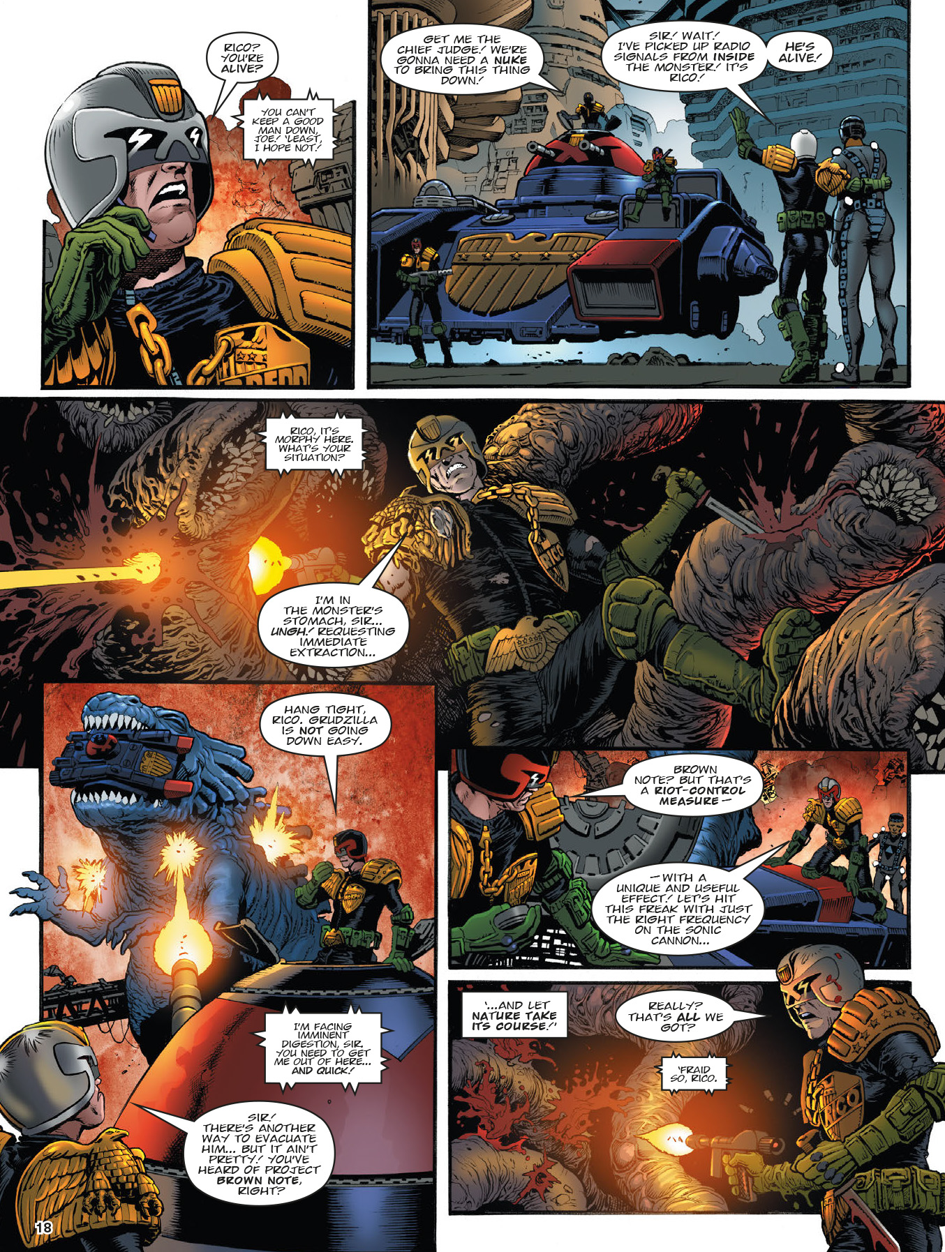 Cadet Dredd: Tooth and Claw (2024): Chapter 1 - Page 20