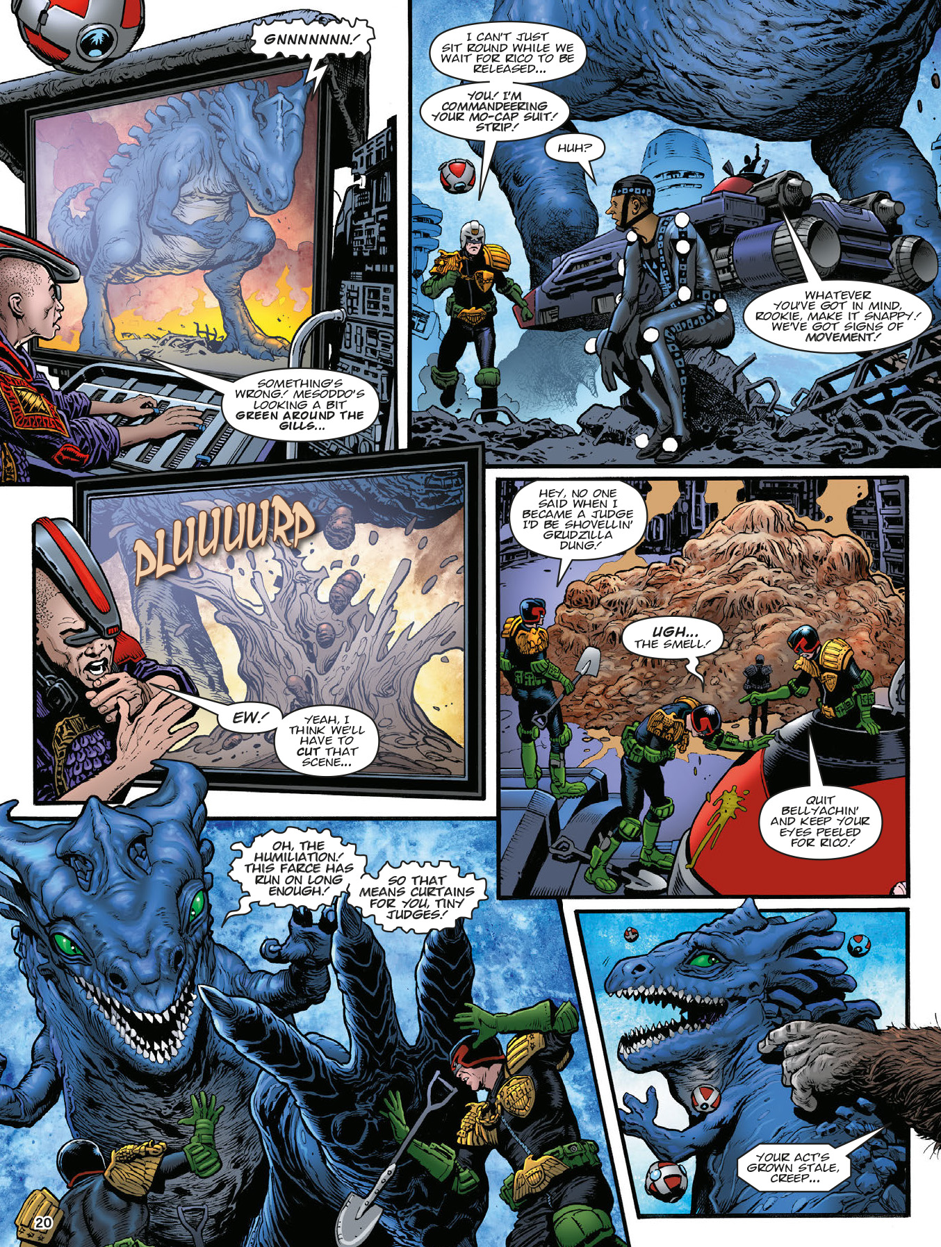 Cadet Dredd: Tooth and Claw (2024): Chapter 1 - Page 22