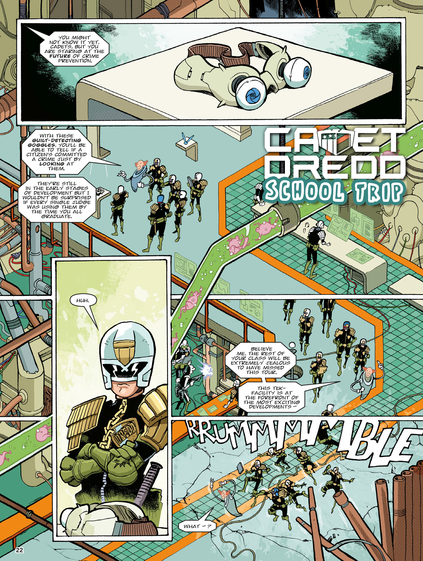 Cadet Dredd: Tooth and Claw (2024): Chapter 1 - Page 24
