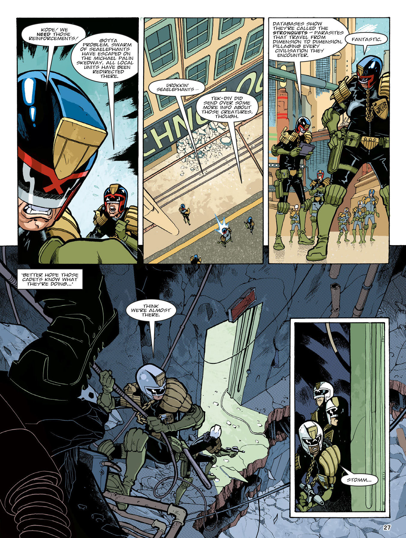 Cadet Dredd: Tooth and Claw (2024): Chapter 1 - Page 29
