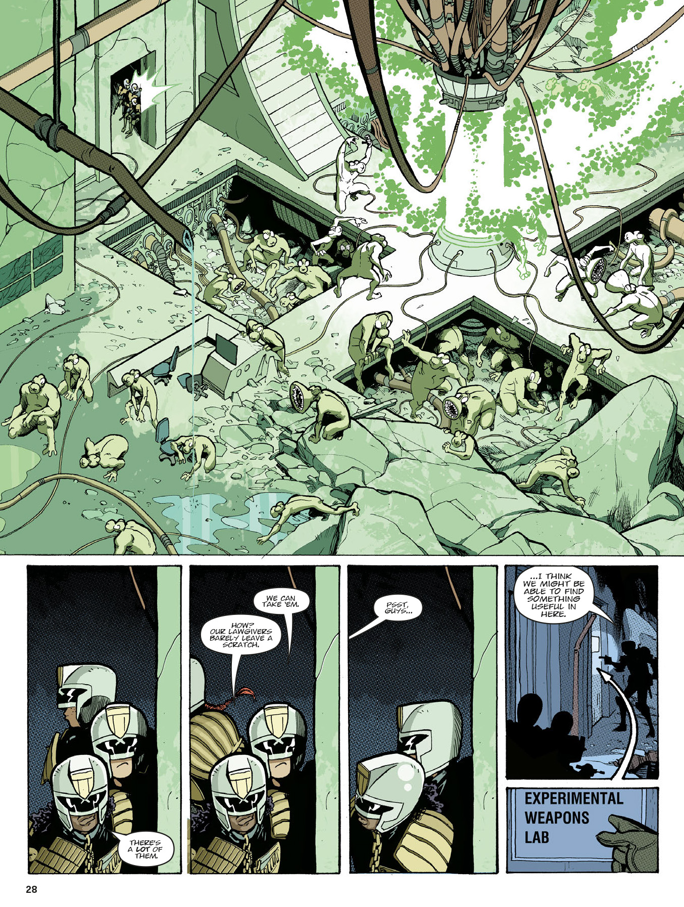 Cadet Dredd: Tooth and Claw (2024): Chapter 1 - Page 30