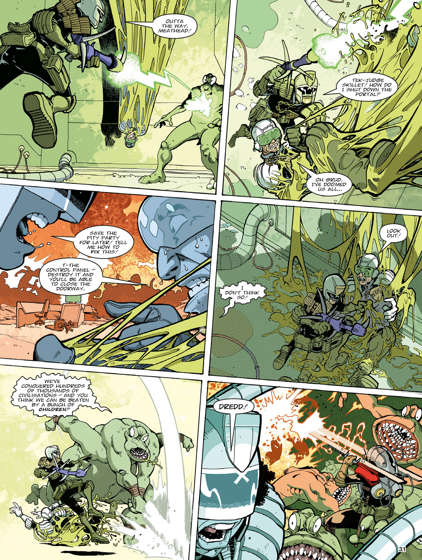 Cadet Dredd: Tooth and Claw (2024): Chapter 1 - Page 33