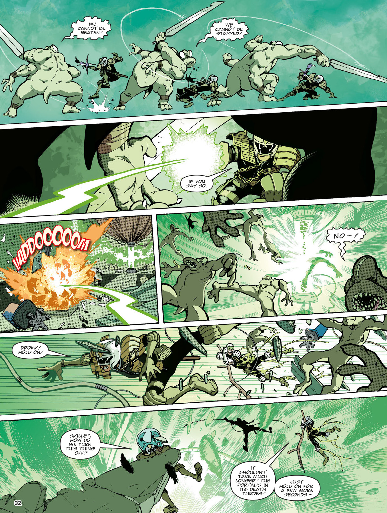 Cadet Dredd: Tooth and Claw (2024): Chapter 1 - Page 34