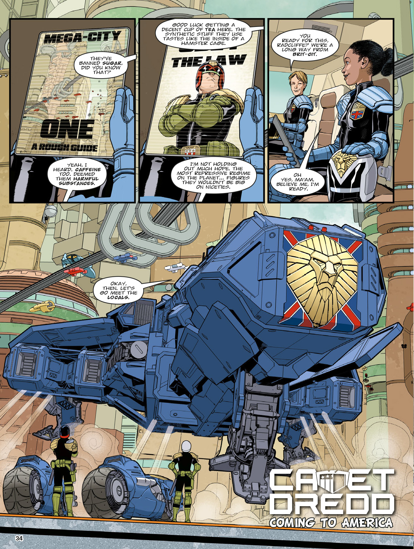 Cadet Dredd: Tooth and Claw (2024): Chapter 1 - Page 36