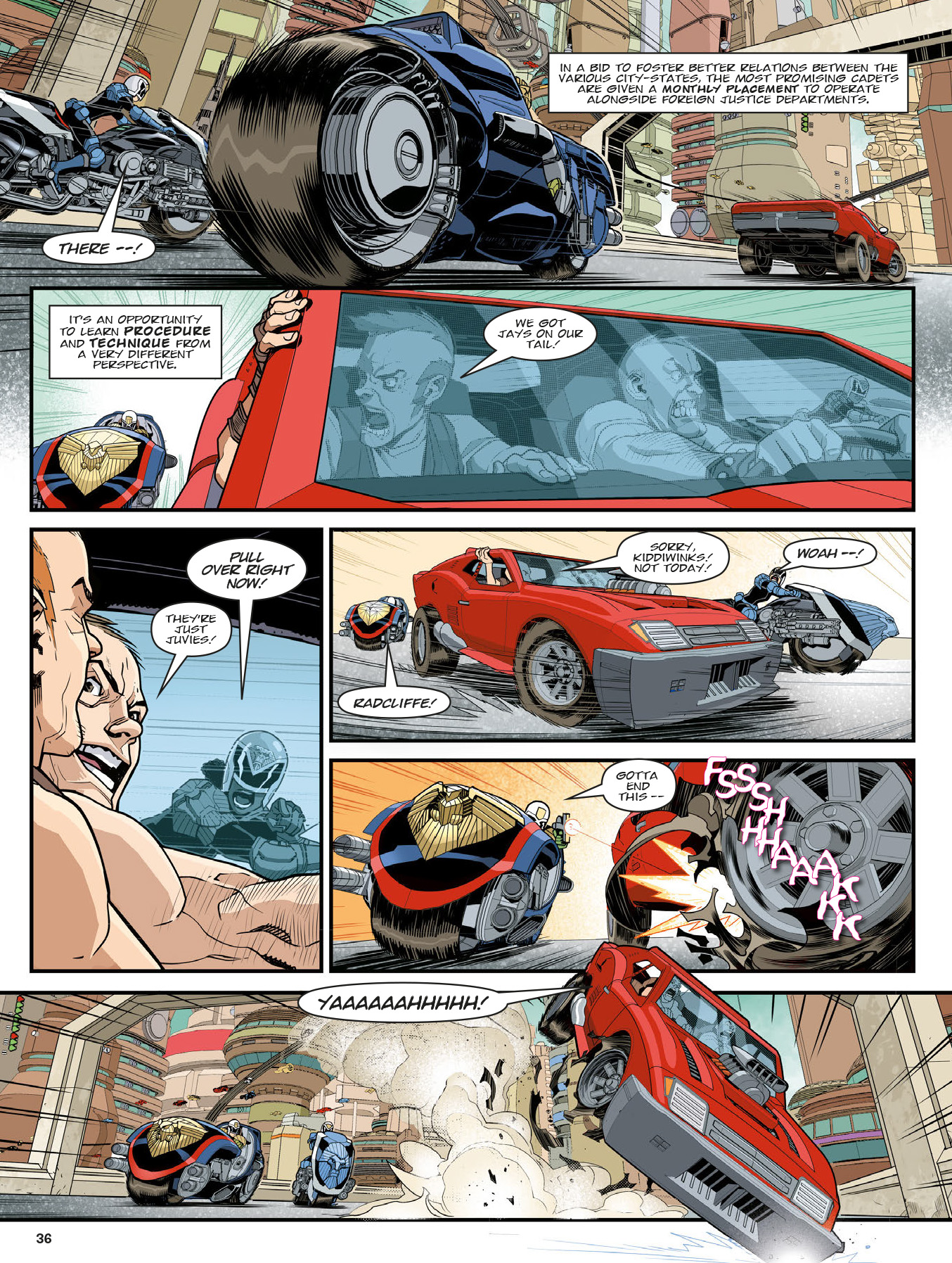 Cadet Dredd: Tooth and Claw (2024): Chapter 1 - Page 38