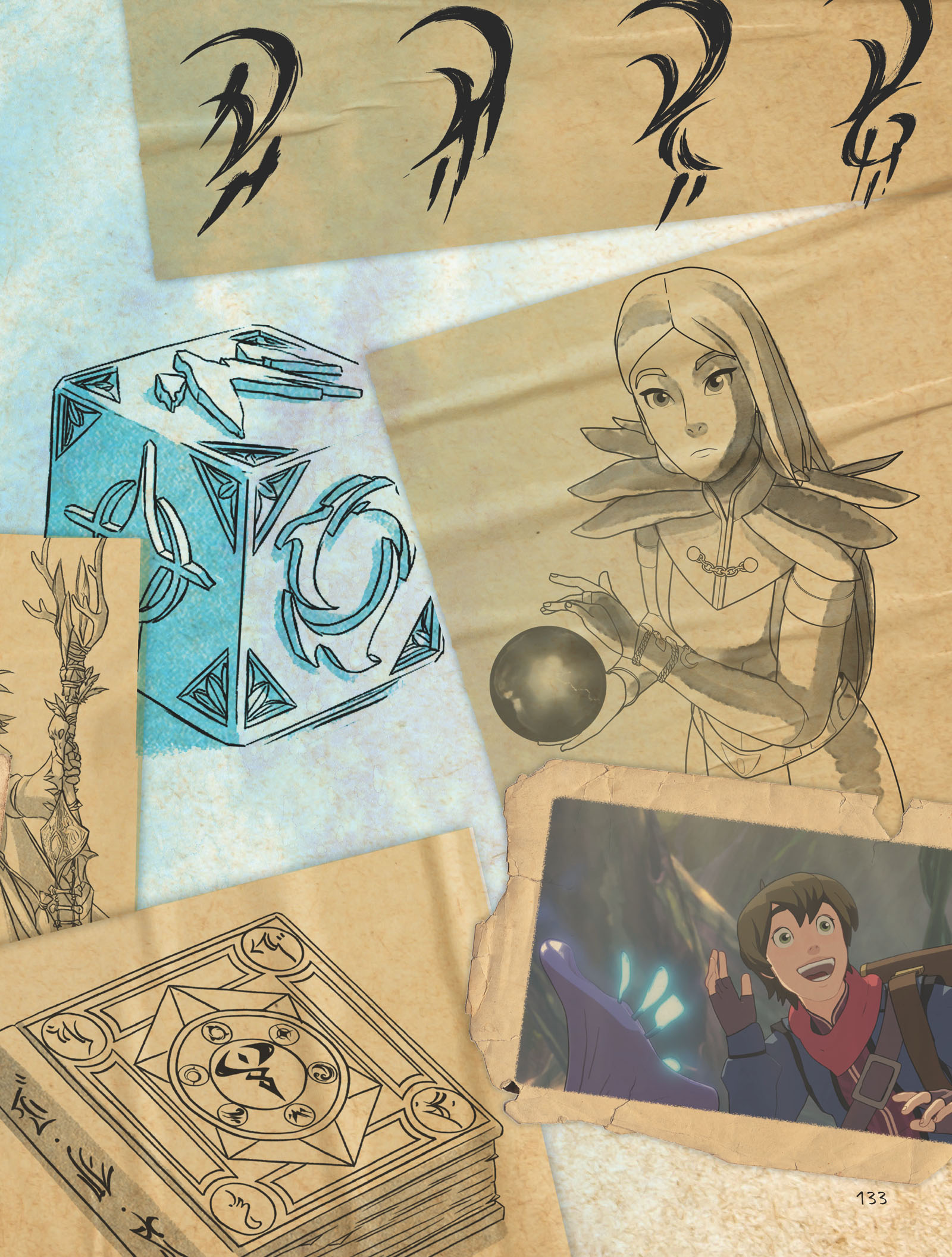 Callum's Spellbook: The Dragon Prince (2020) issue 1 - Page 135