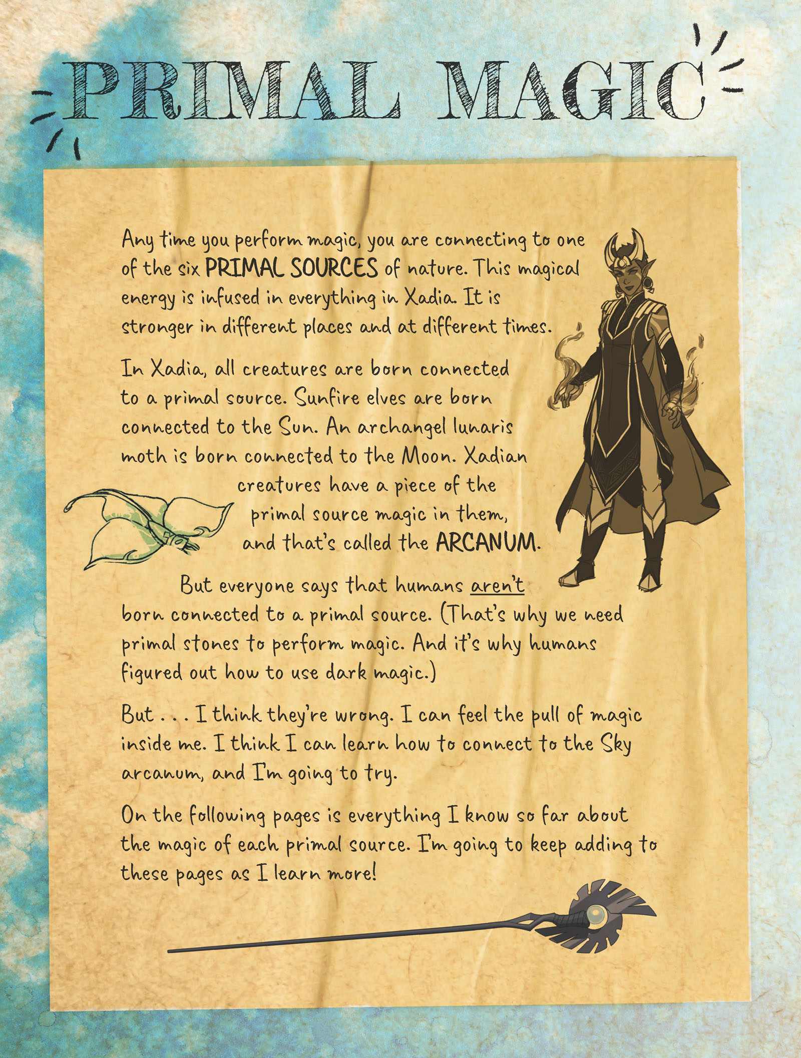 Callum's Spellbook: The Dragon Prince (2020) issue 1 - Page 136