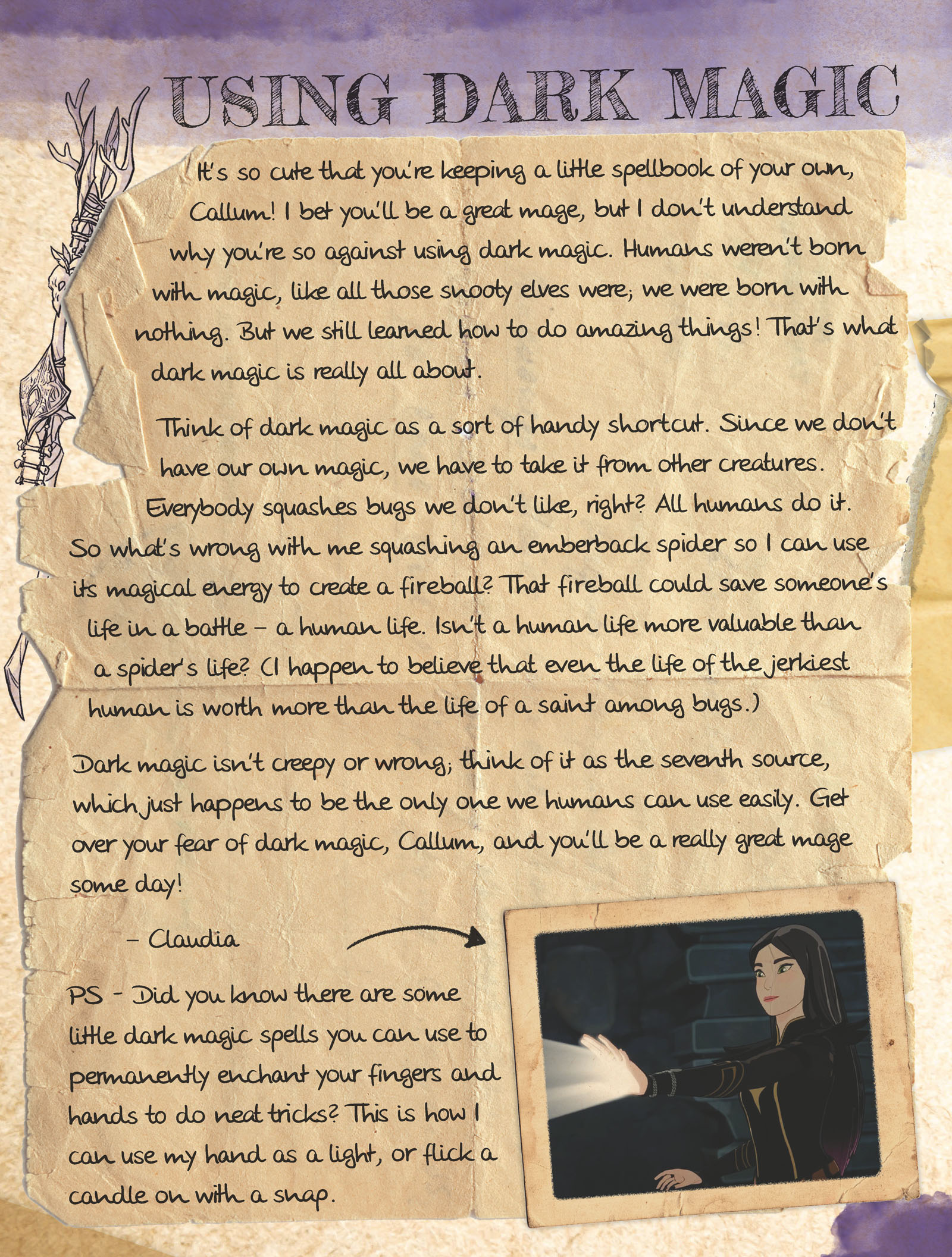 Callum's Spellbook: The Dragon Prince (2020) issue 1 - Page 154