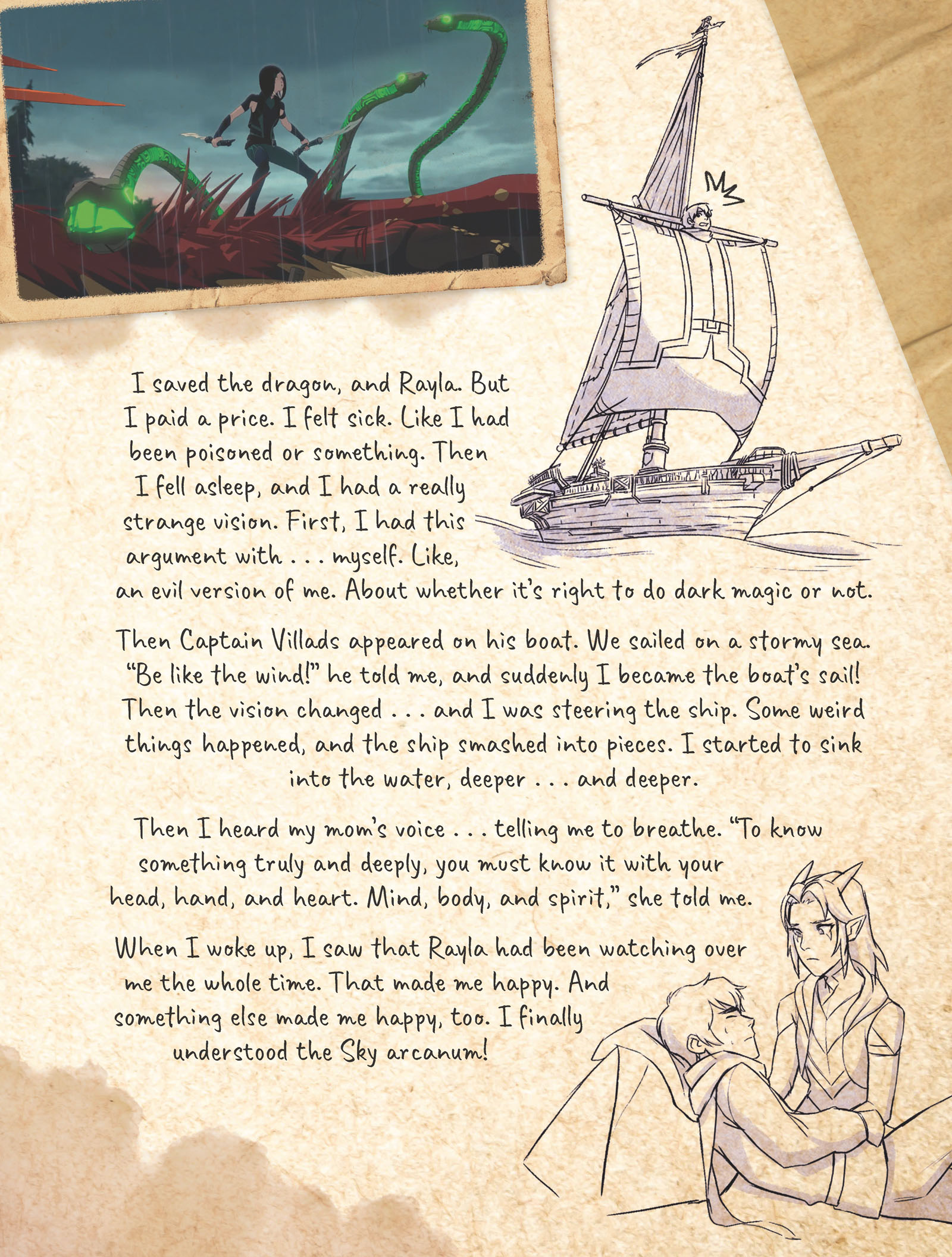 Callum's Spellbook: The Dragon Prince (2020) issue 1 - Page 159