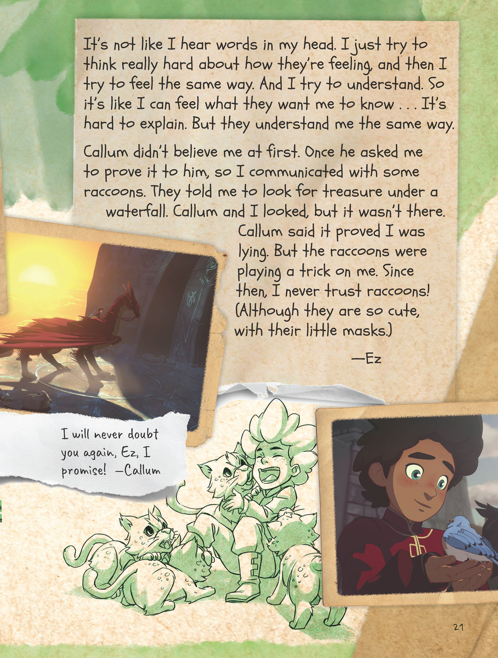 Callum's Spellbook: The Dragon Prince (2020) issue 1 - Page 23