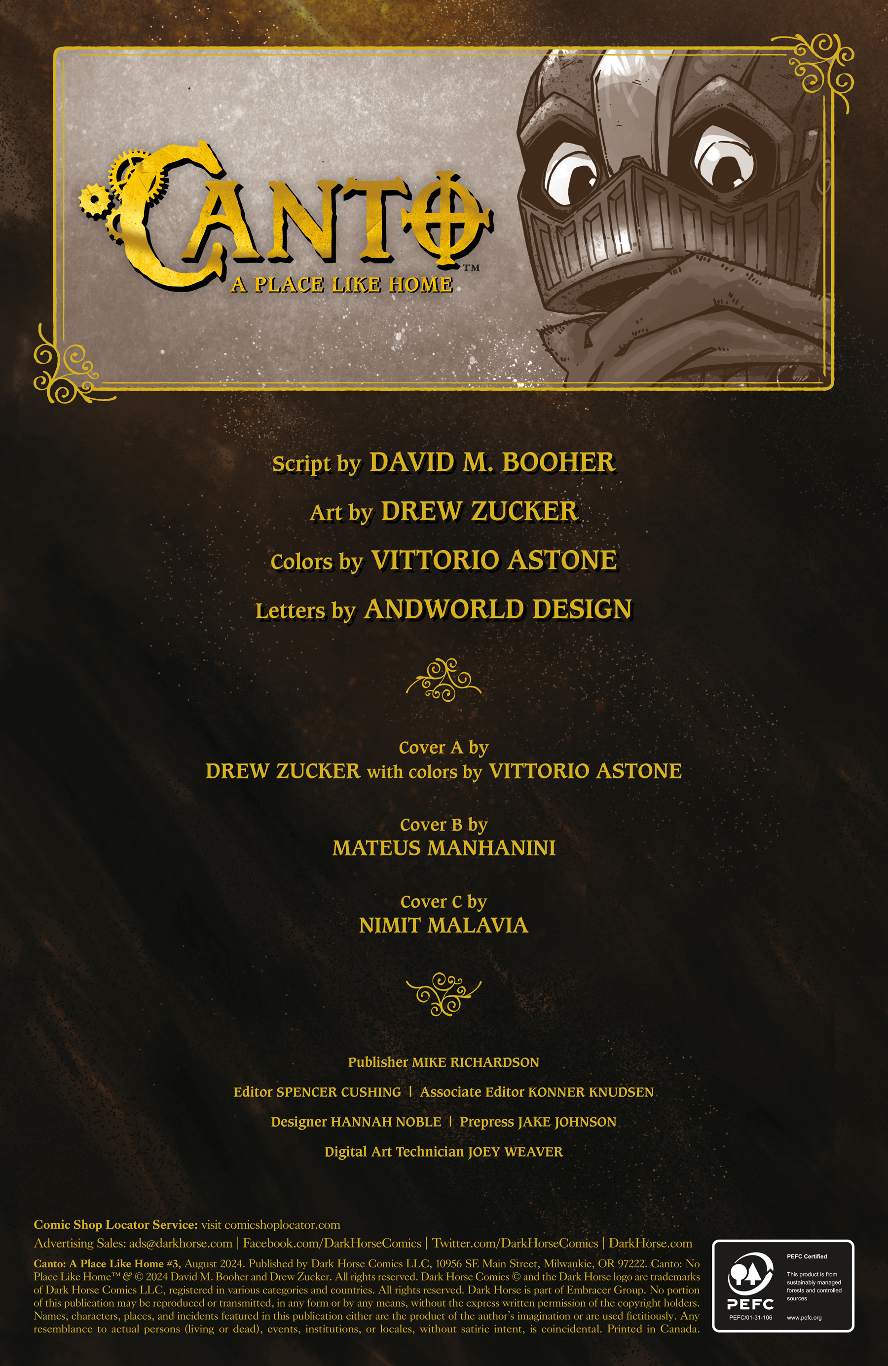 Canto: A Place Like Home (2024-) issue 3 - Page 2