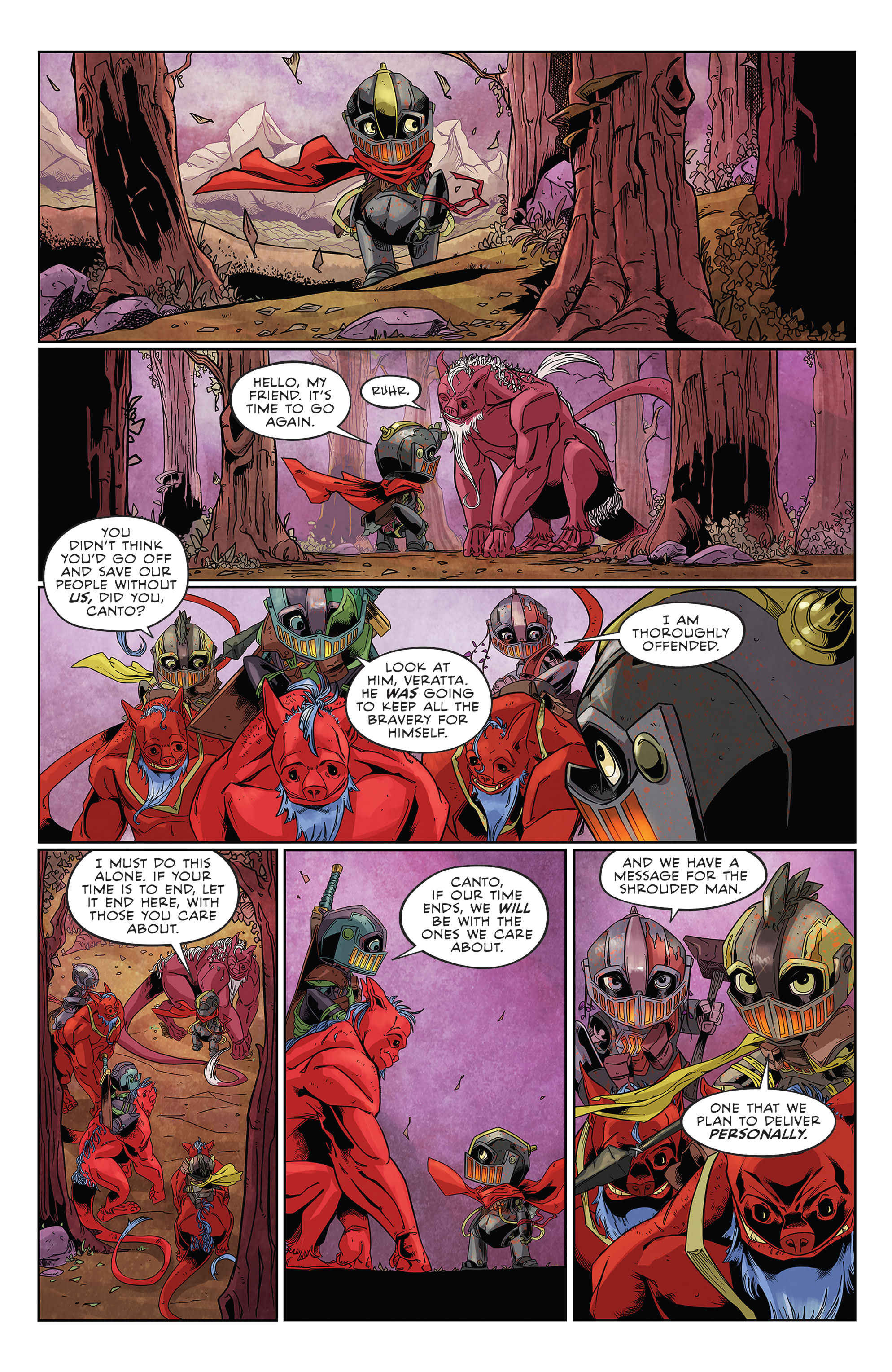 Canto II: The Hollow Men (2020) issue 1 - Page 22