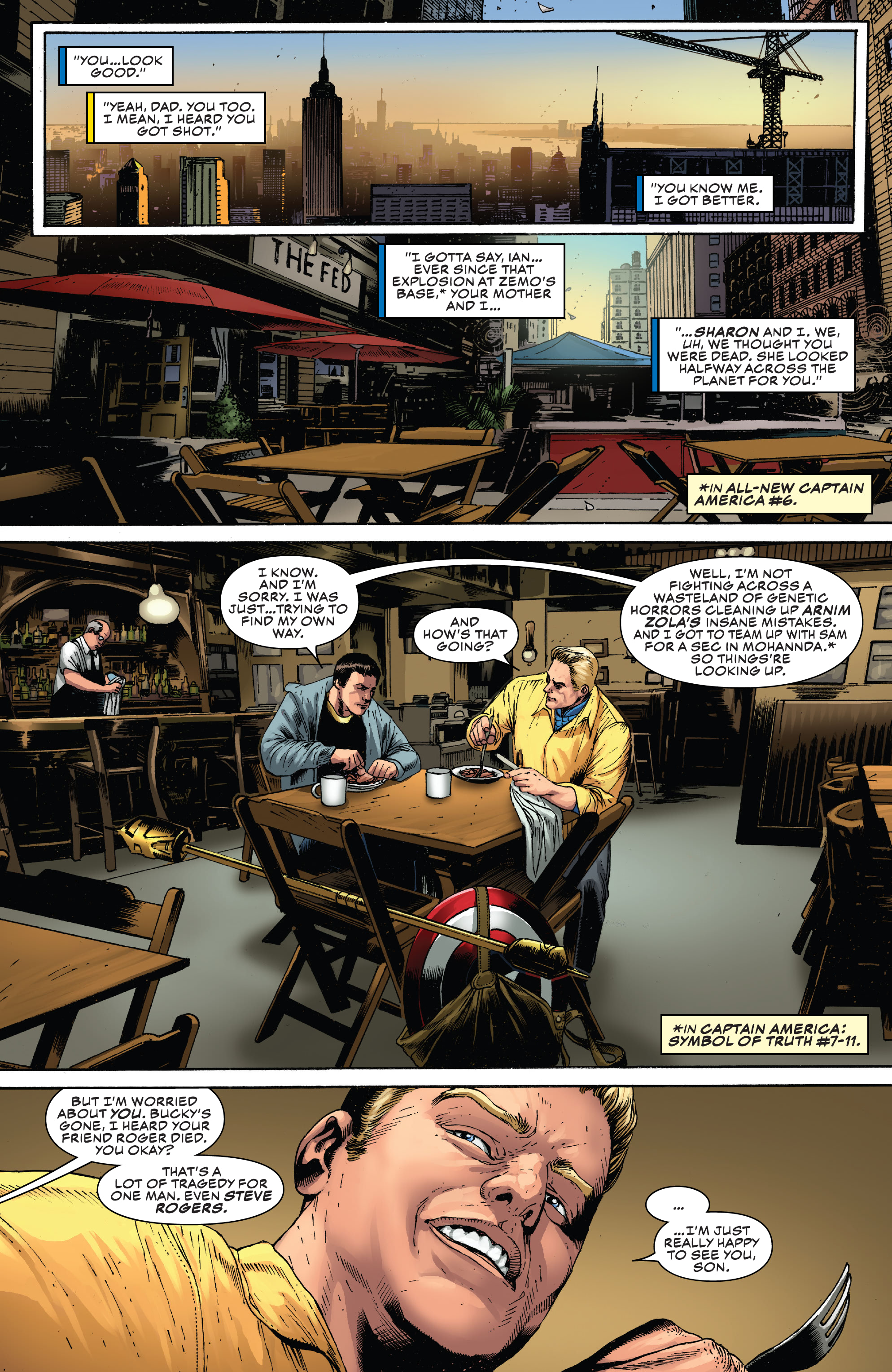 Captain America: Cold War Alpha (2023-) issue 1 - Page 8