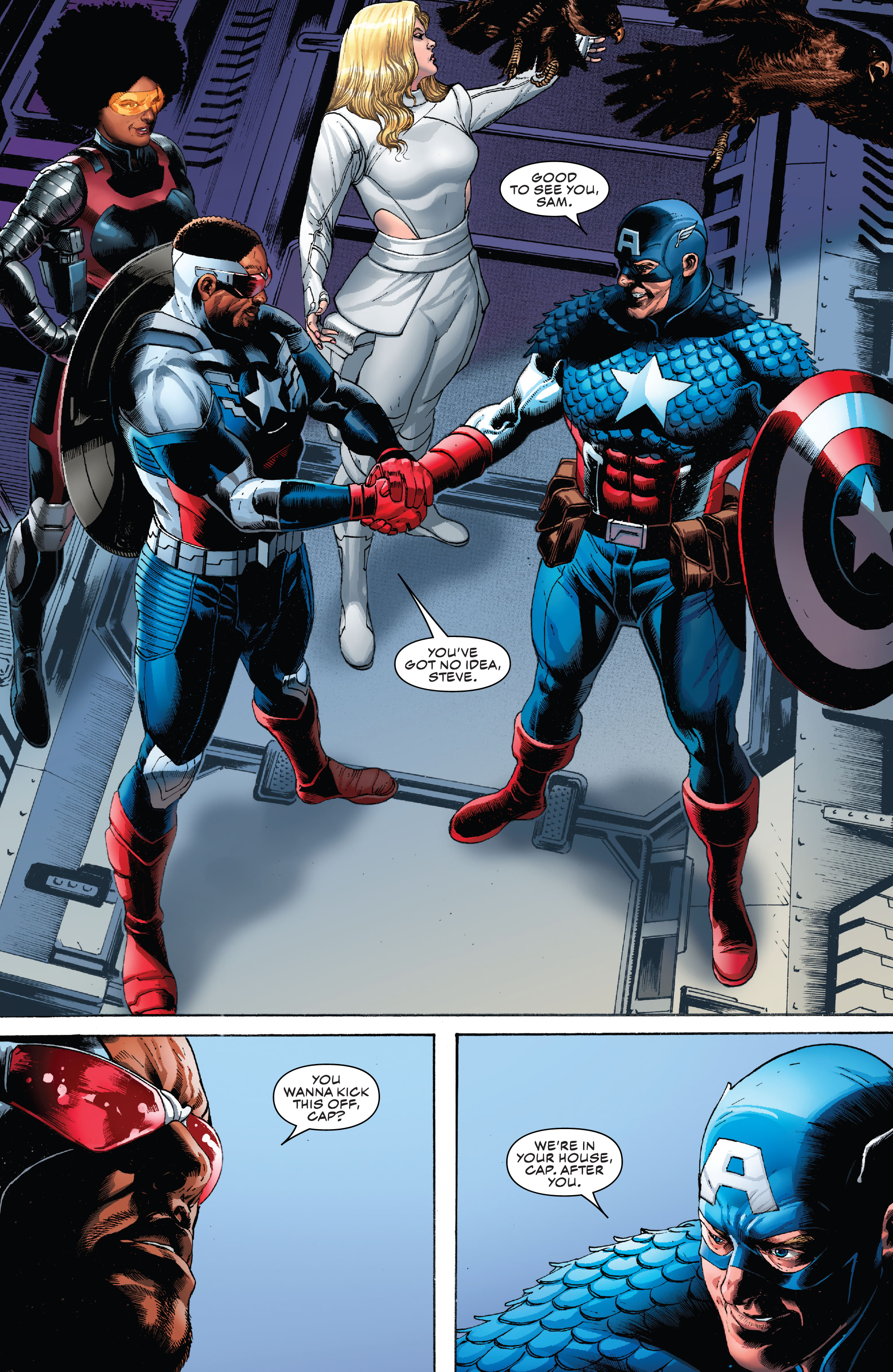 Captain America: Cold War Alpha (2023-) issue 1 - Page 13