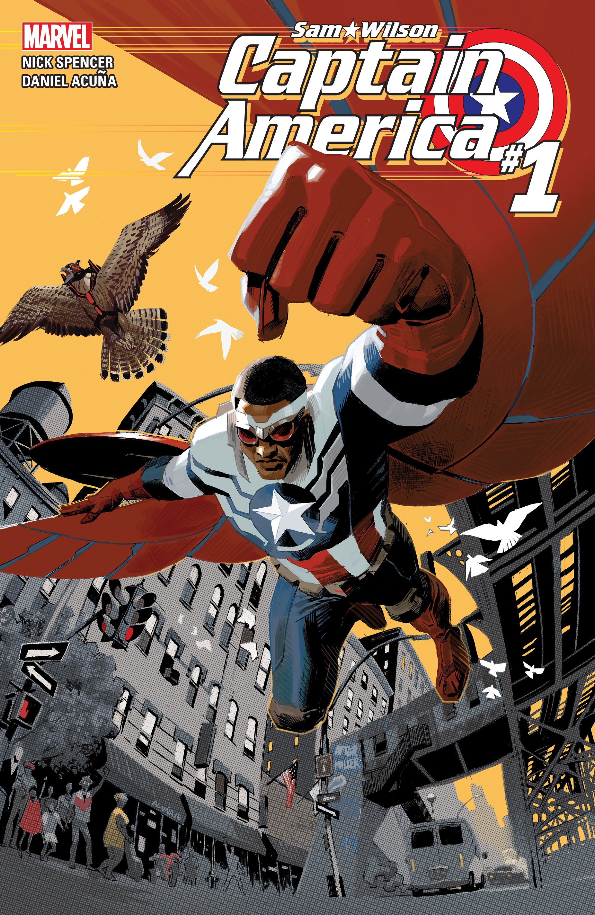 Captain America - Sam Wilson (2015-)-Captain America - Sam Wilson (2015-) #1