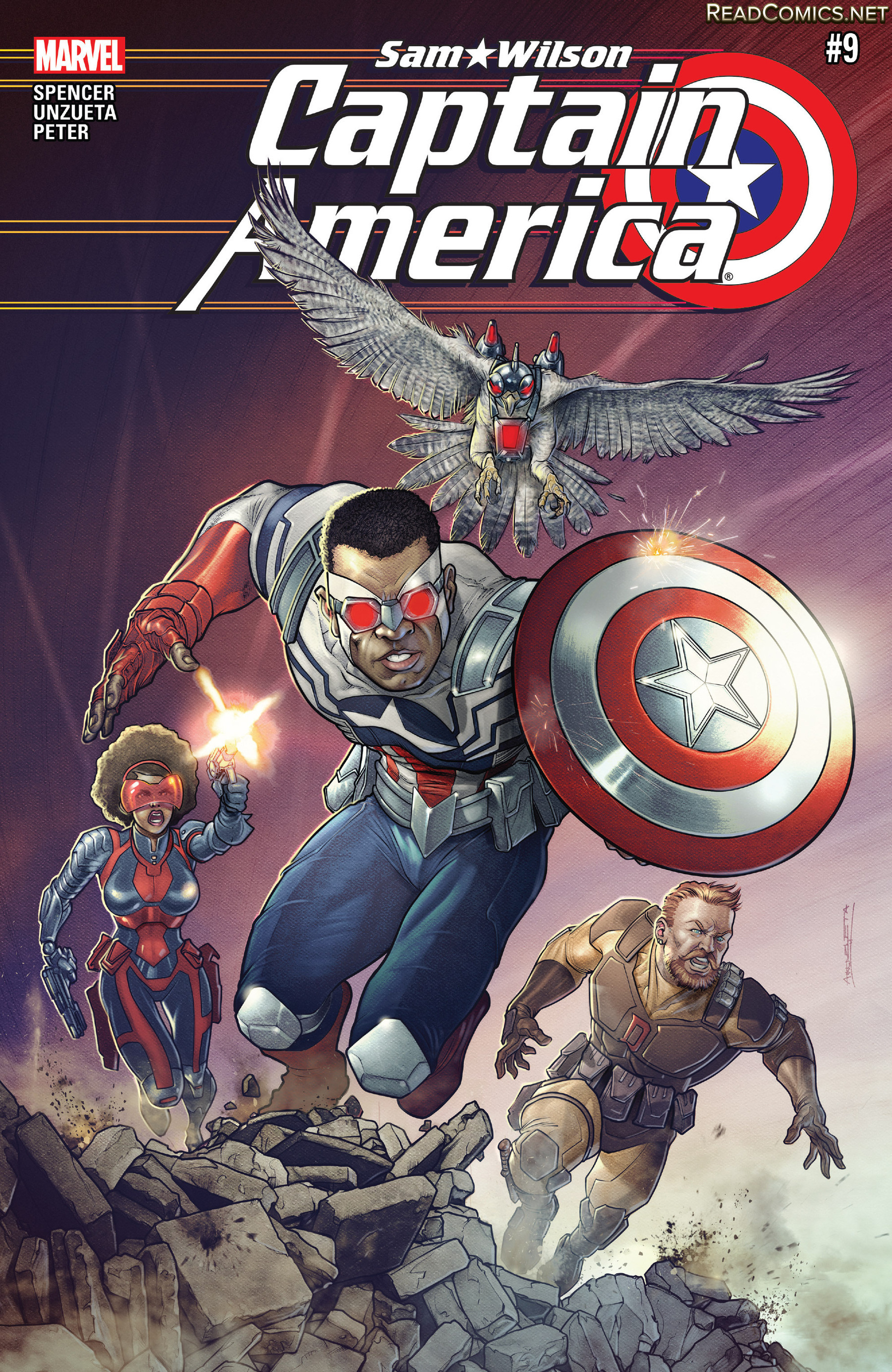 Captain America - Sam Wilson (2015-)-Captain America - Sam Wilson (2015-) #9