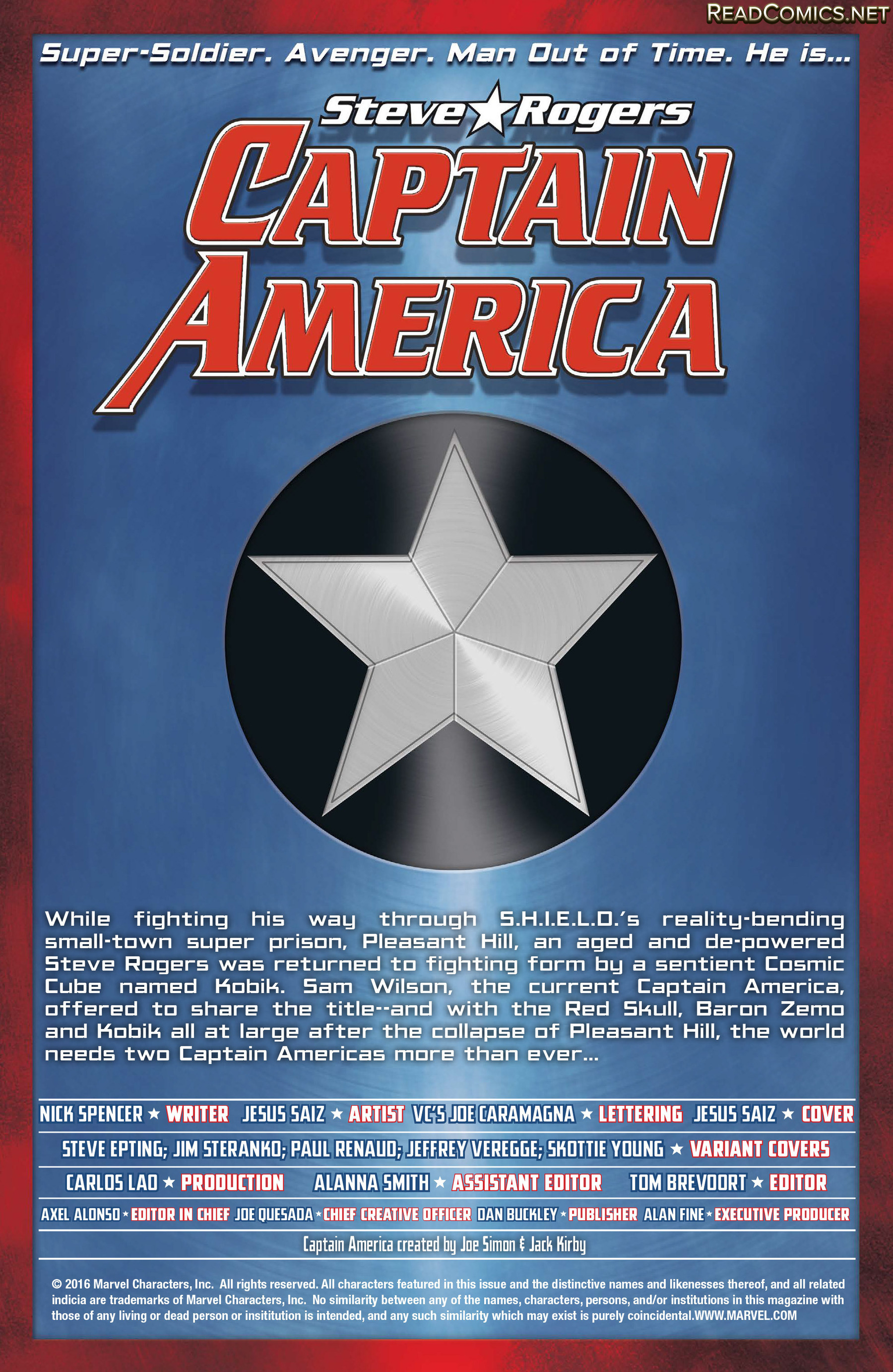 Captain America: Steve Rogers (2016-): Chapter 1 - Page 2