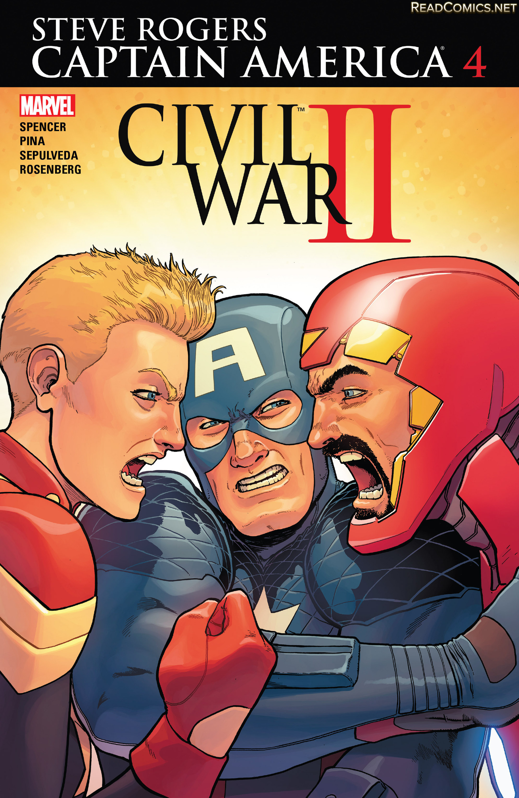 Captain America Steve Rogers #19 