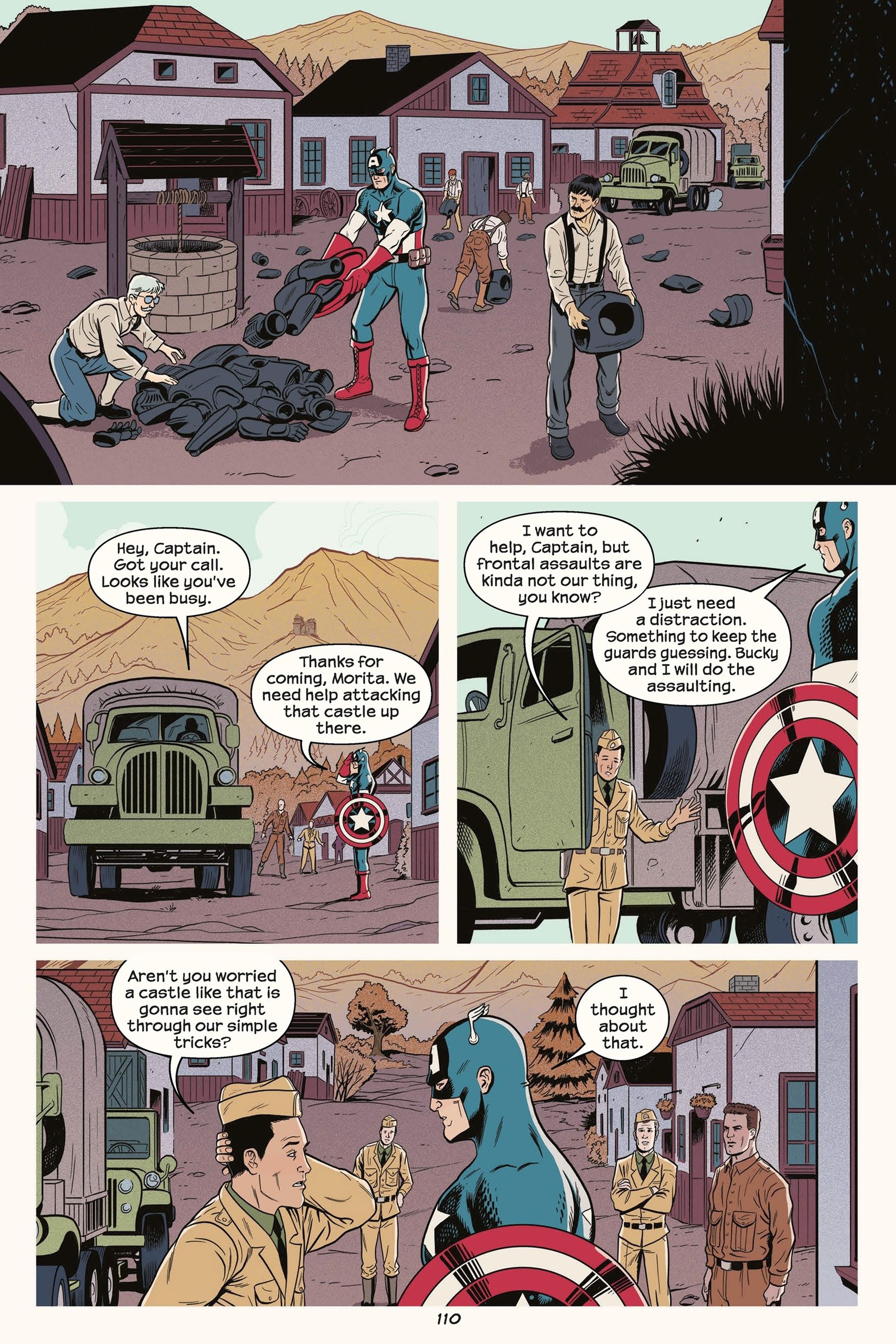 Captain America: The Ghost Army (2023) issue GN - Page 112