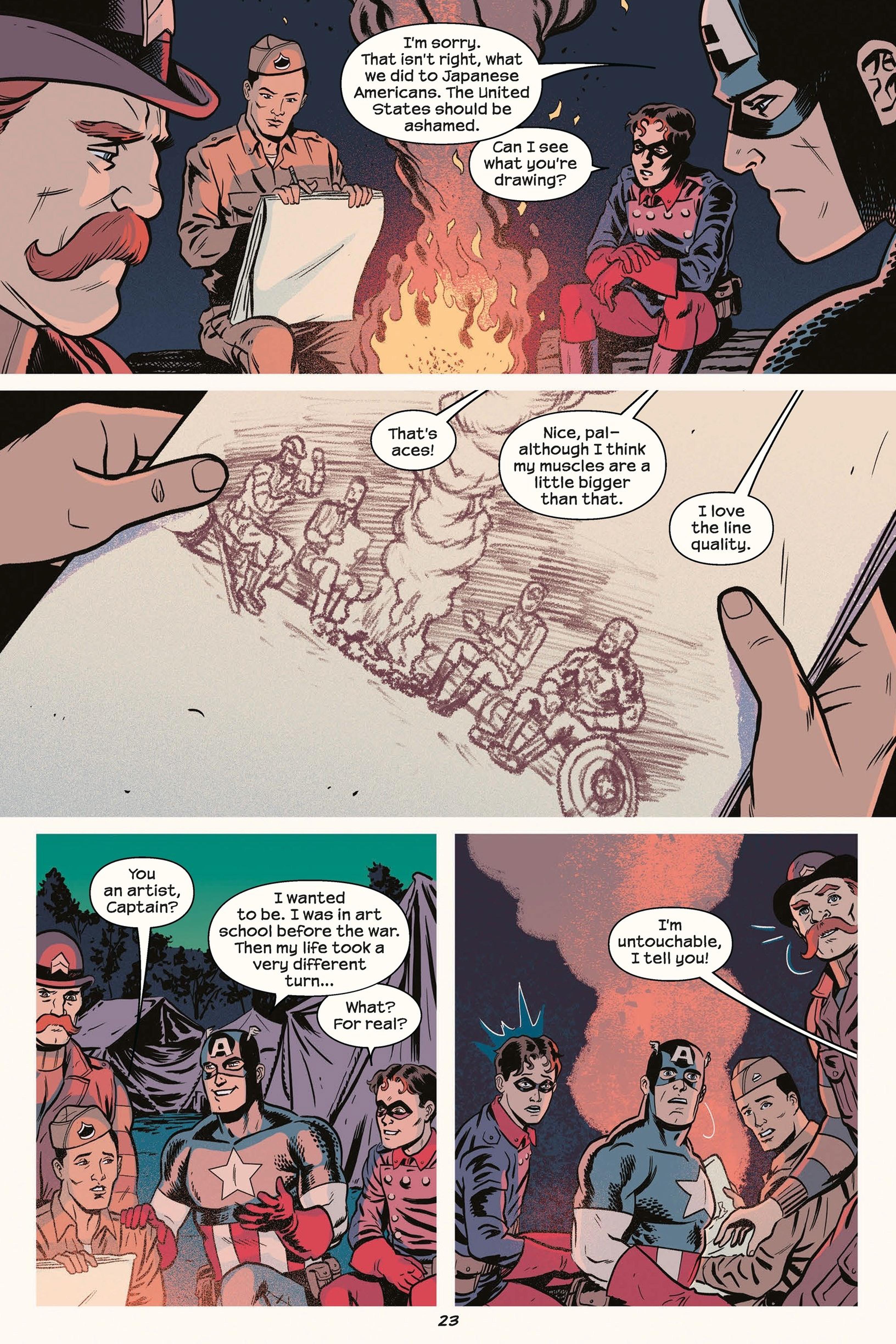 Captain America: The Ghost Army (2023) issue GN - Page 25