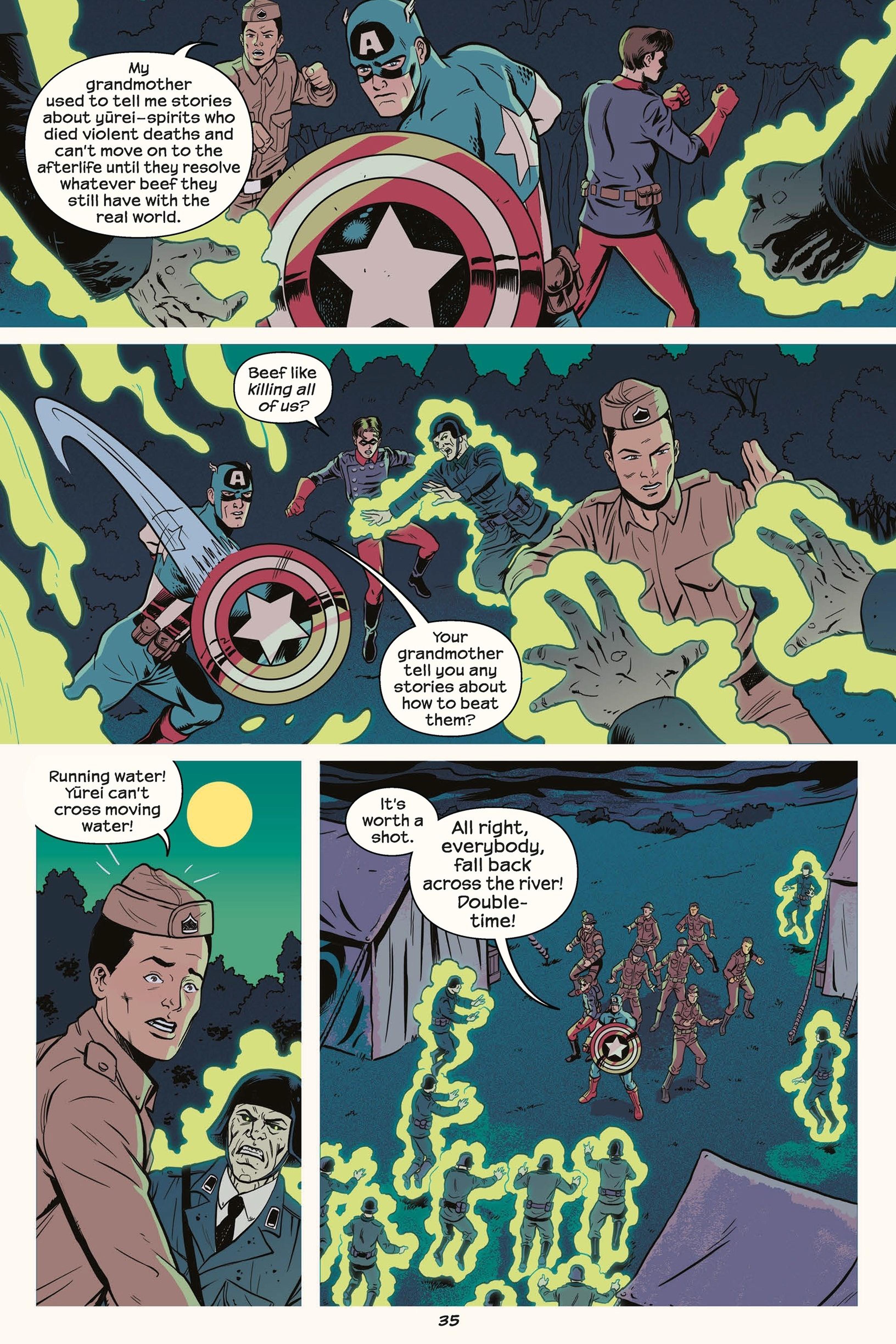 Captain America: The Ghost Army (2023) issue GN - Page 37