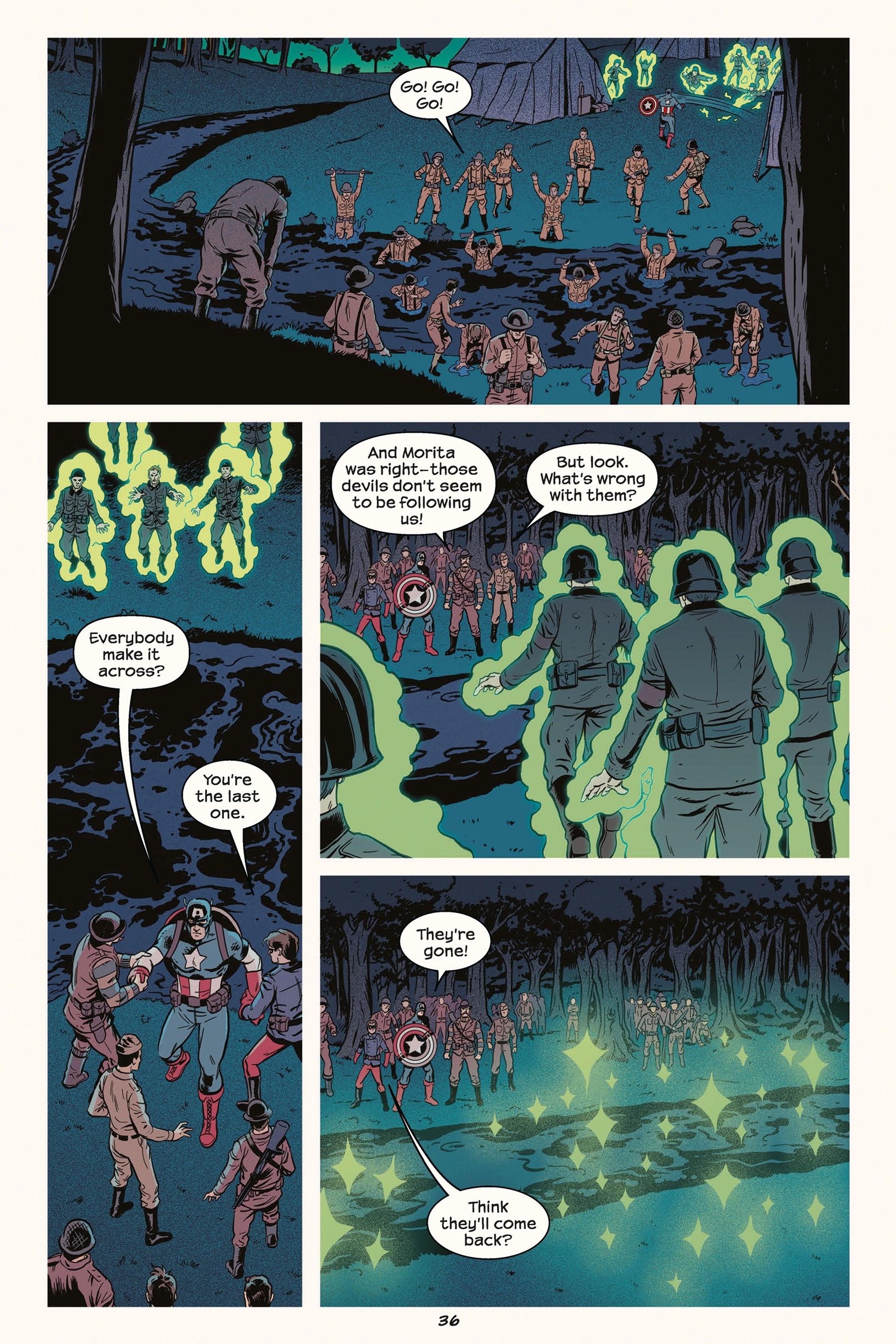 Captain America: The Ghost Army (2023) issue GN - Page 38