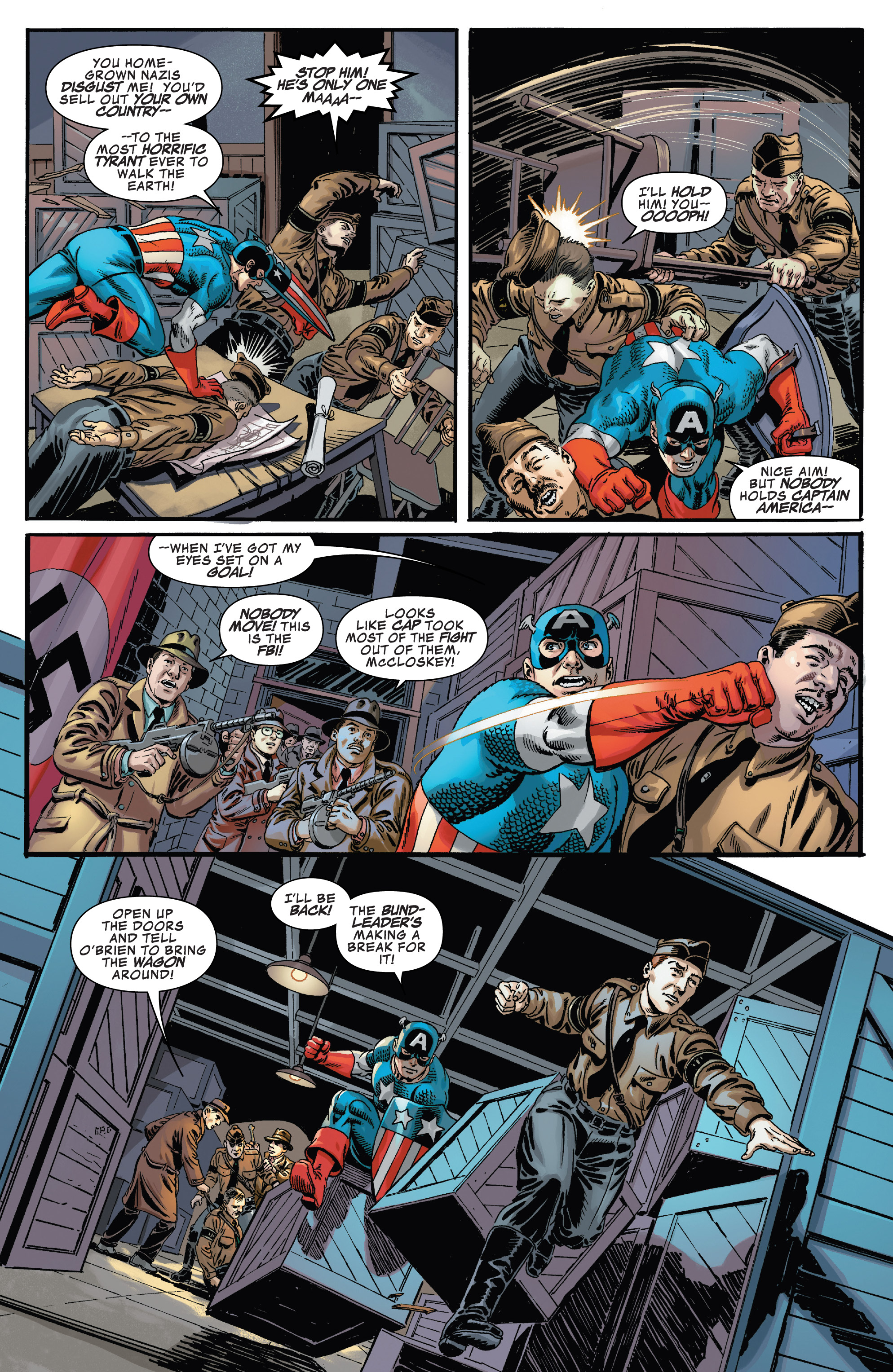 Captain America & The Invaders: The Bahamas Triangle (2019): Chapter 1 - Page 4