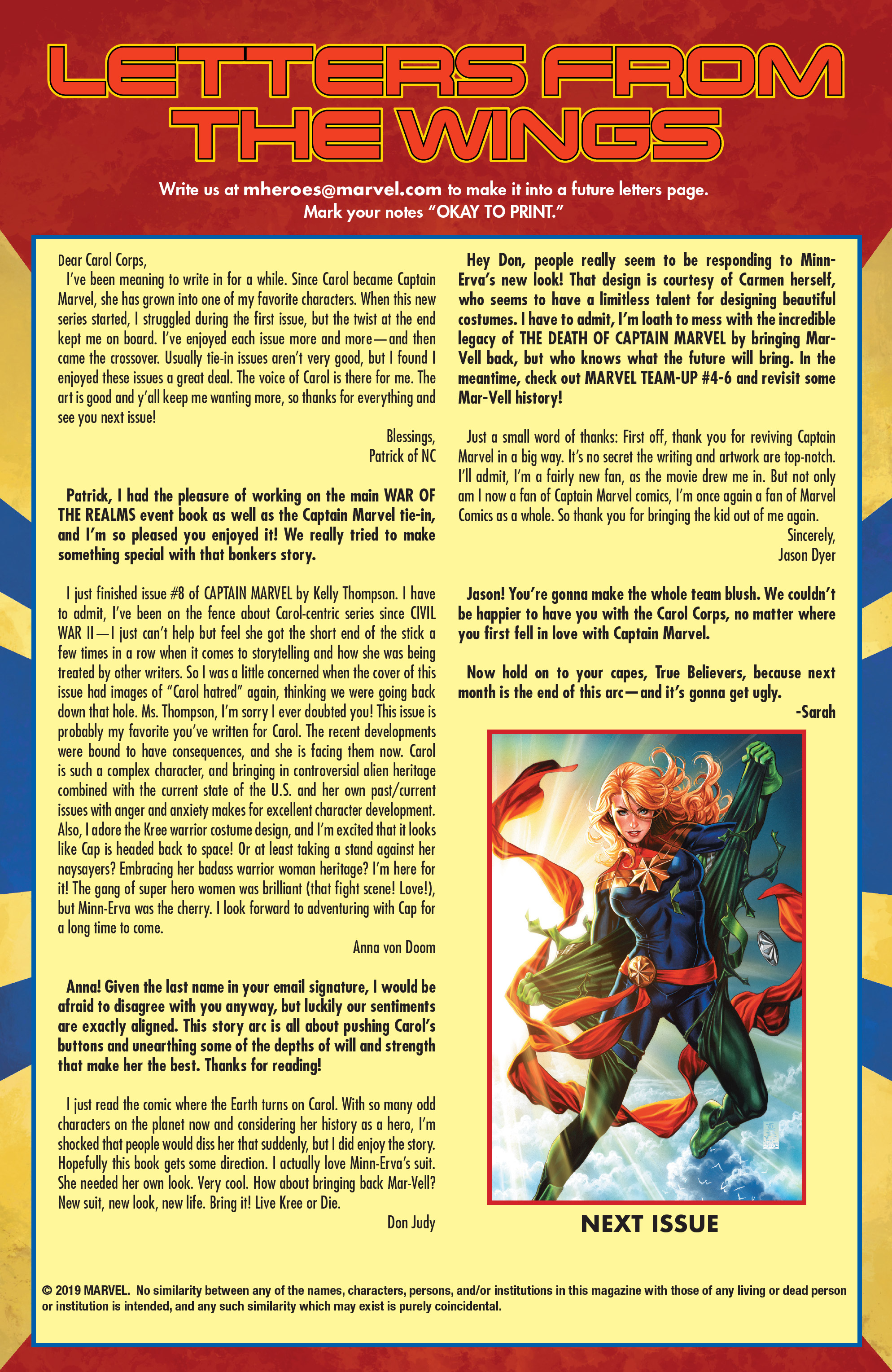 Captain Marvel (2019-) Chapter 10 - Page 1